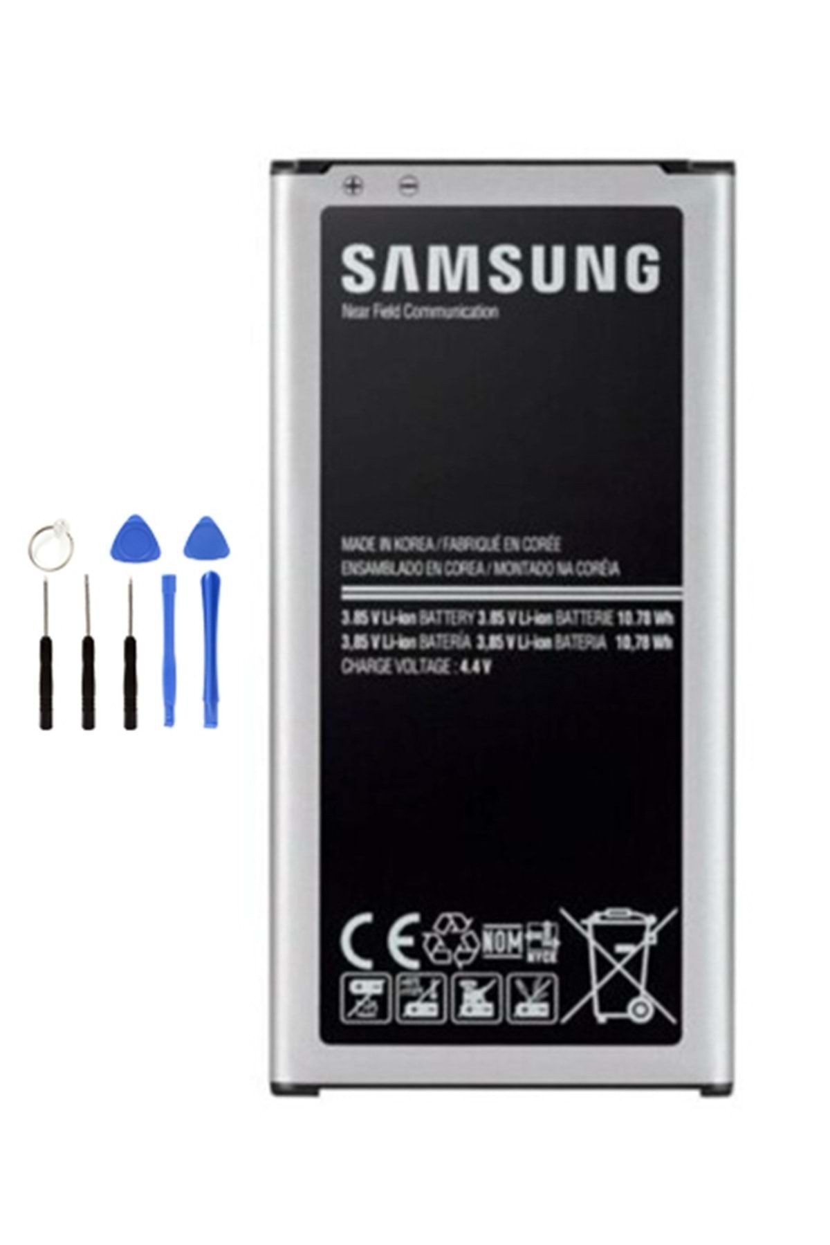 Tk Tech SAMSUNG S5 MİNİ G800 BATARYA PİL  TAMİR SETİ YANINDA !!!