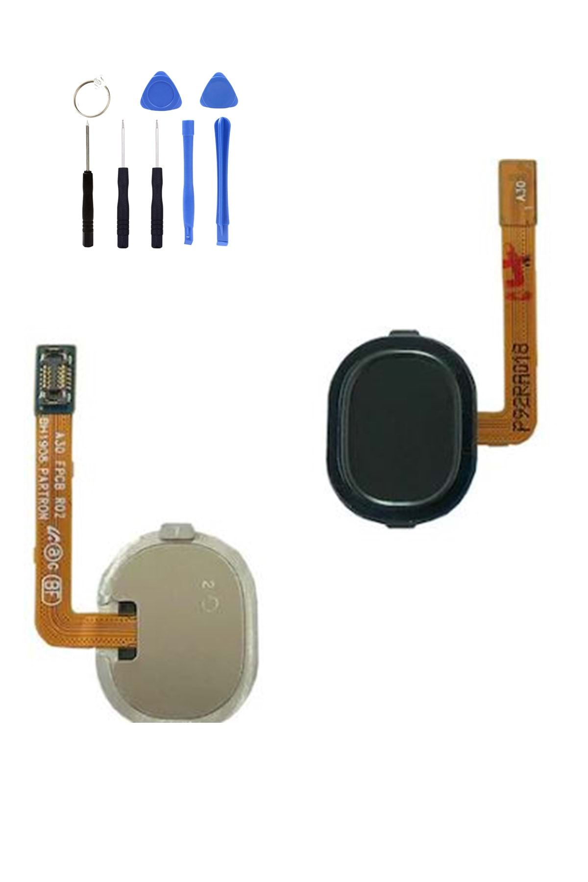 Tk Tech SAMSUNG A40 A405 HOME TUŞ BORDU SİYAH TAMİR SETİ YANINDA !!!