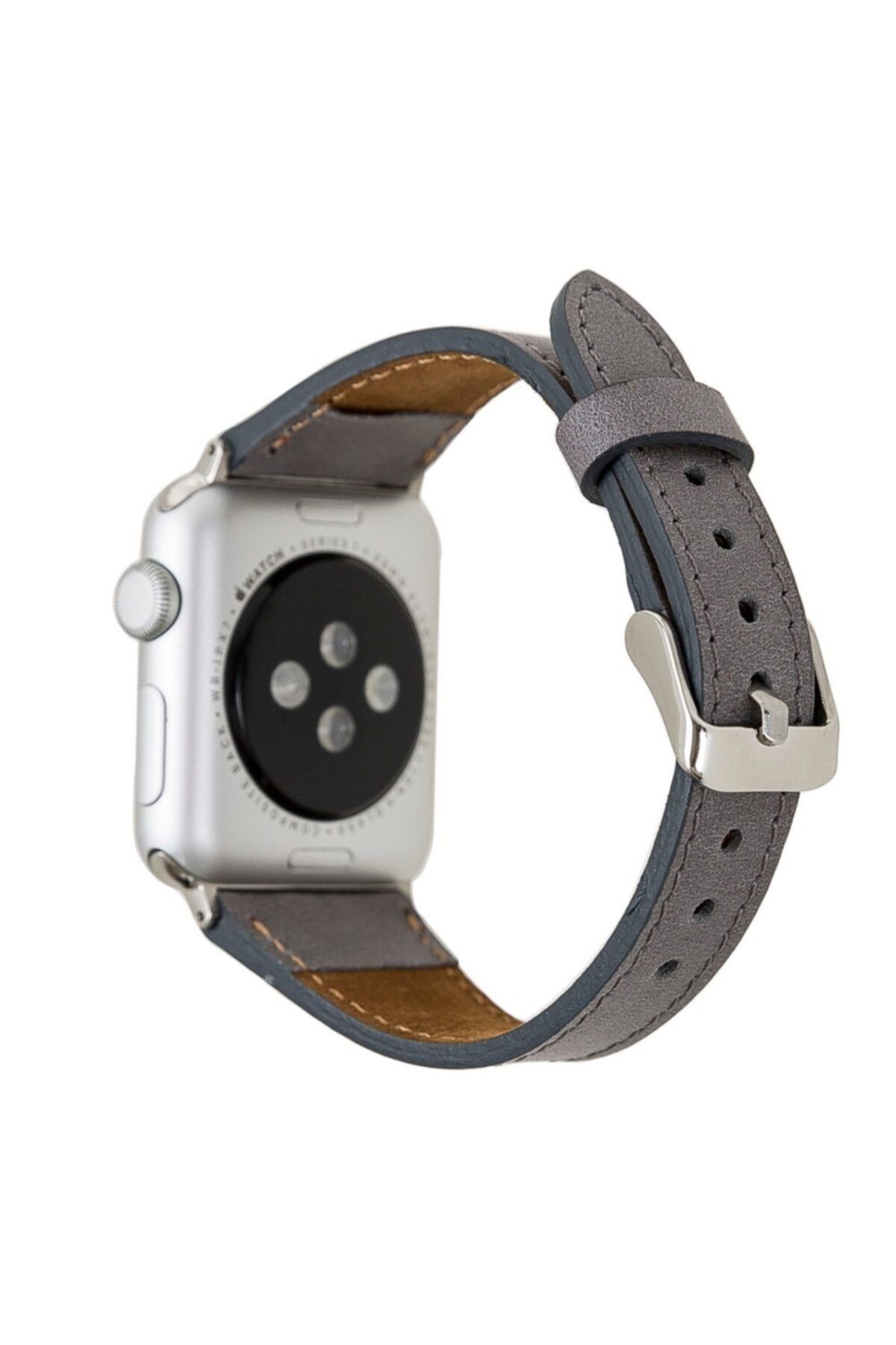Bouletta Watch Deri Kordon 42-44mm Slim Rst9 Gri