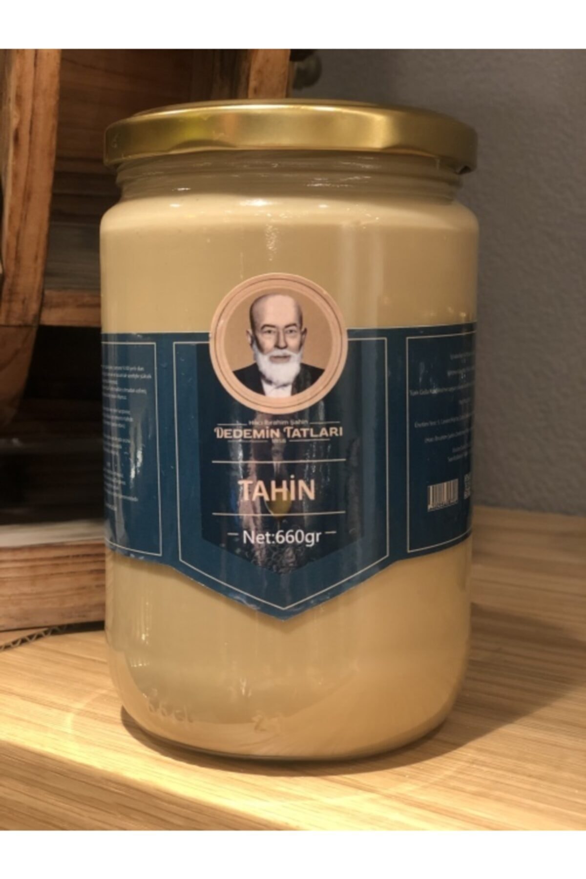 Hacı İbrahim Şahin Dedemin Tatları 1858 %100 Yerli Susamdan Tahin