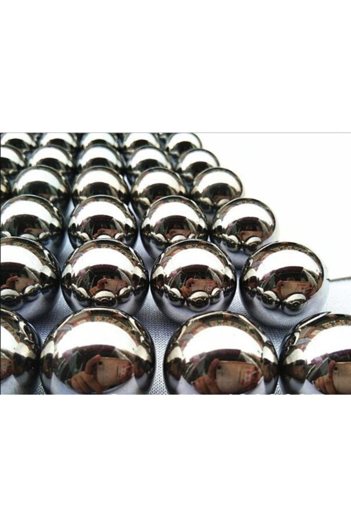silimo 100 Adet 10 Mm Çelik Bilya Sapan Mermisi