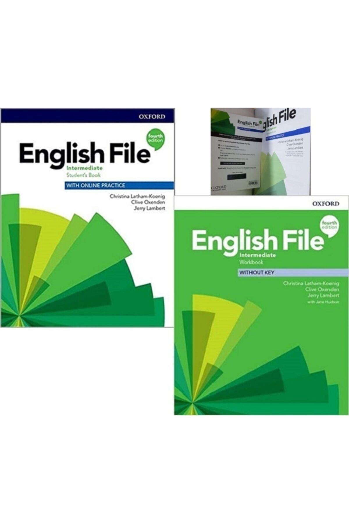 OXFORD UNIVERSITY PRESS English File Intermediate Student's Book With Online Practice Workbook Without Key