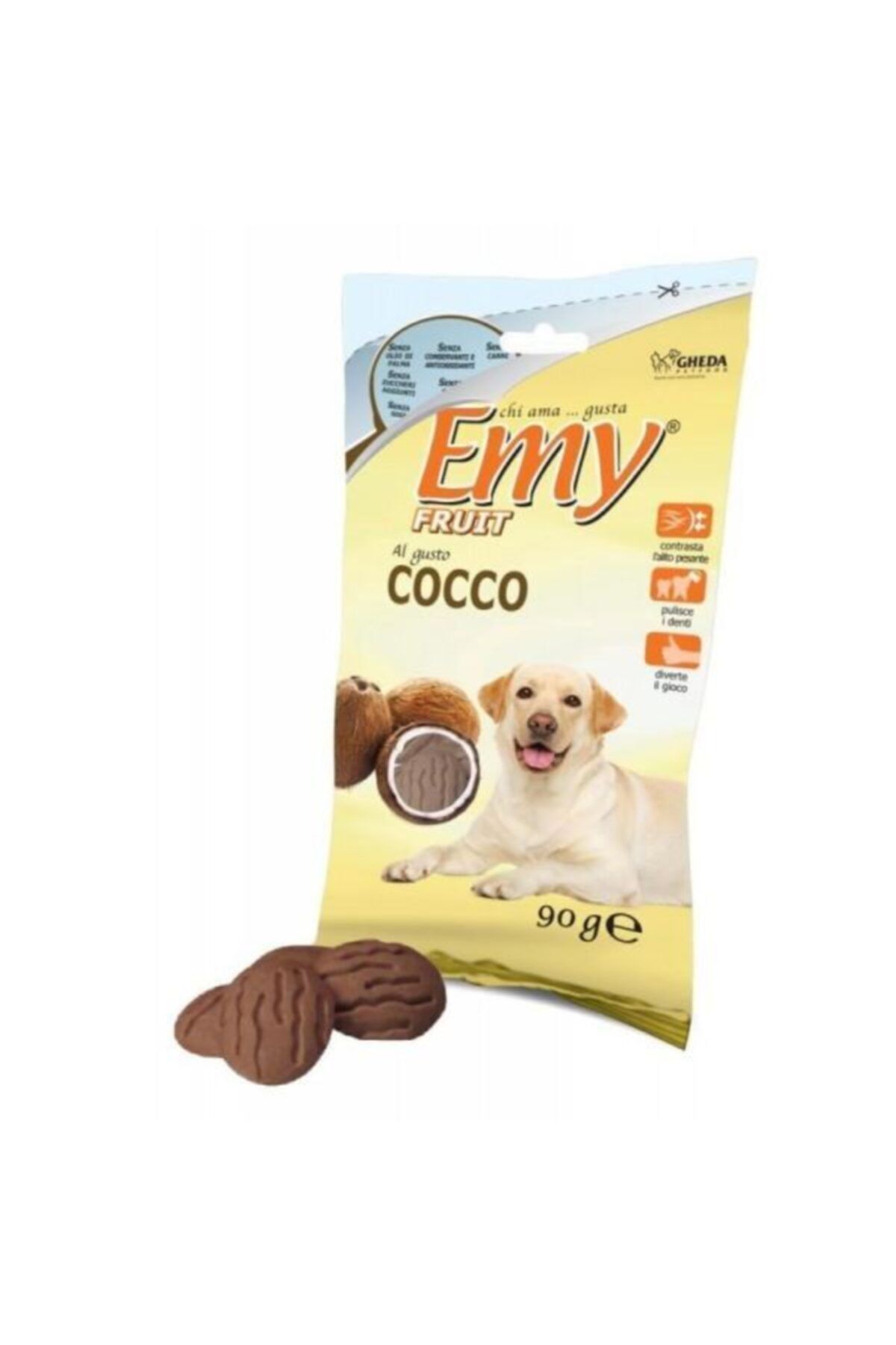 Emy Fruit Cocco - Kokonatlı Köğpek Ödülü 90 Gr. X 2 Adet