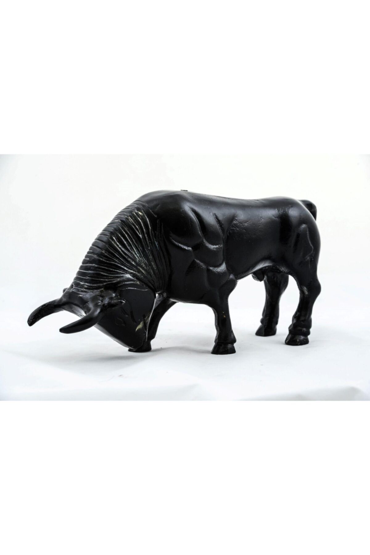 Trendest Zamak’tan Dekoratif Boğa Biblo 34 Cm Dekoratif Hediyelik