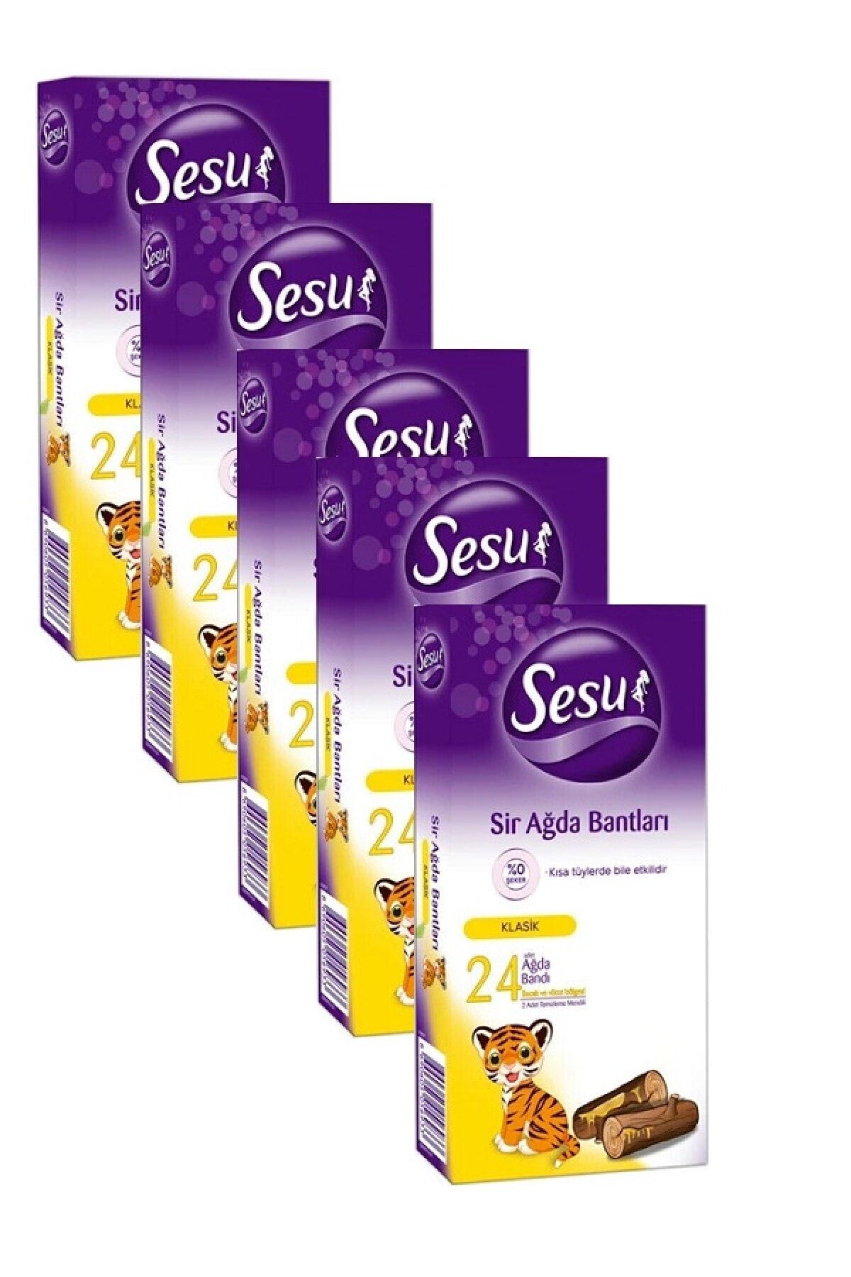 Sesu Ağda Bandı Klasik 24'lü X5 Adet