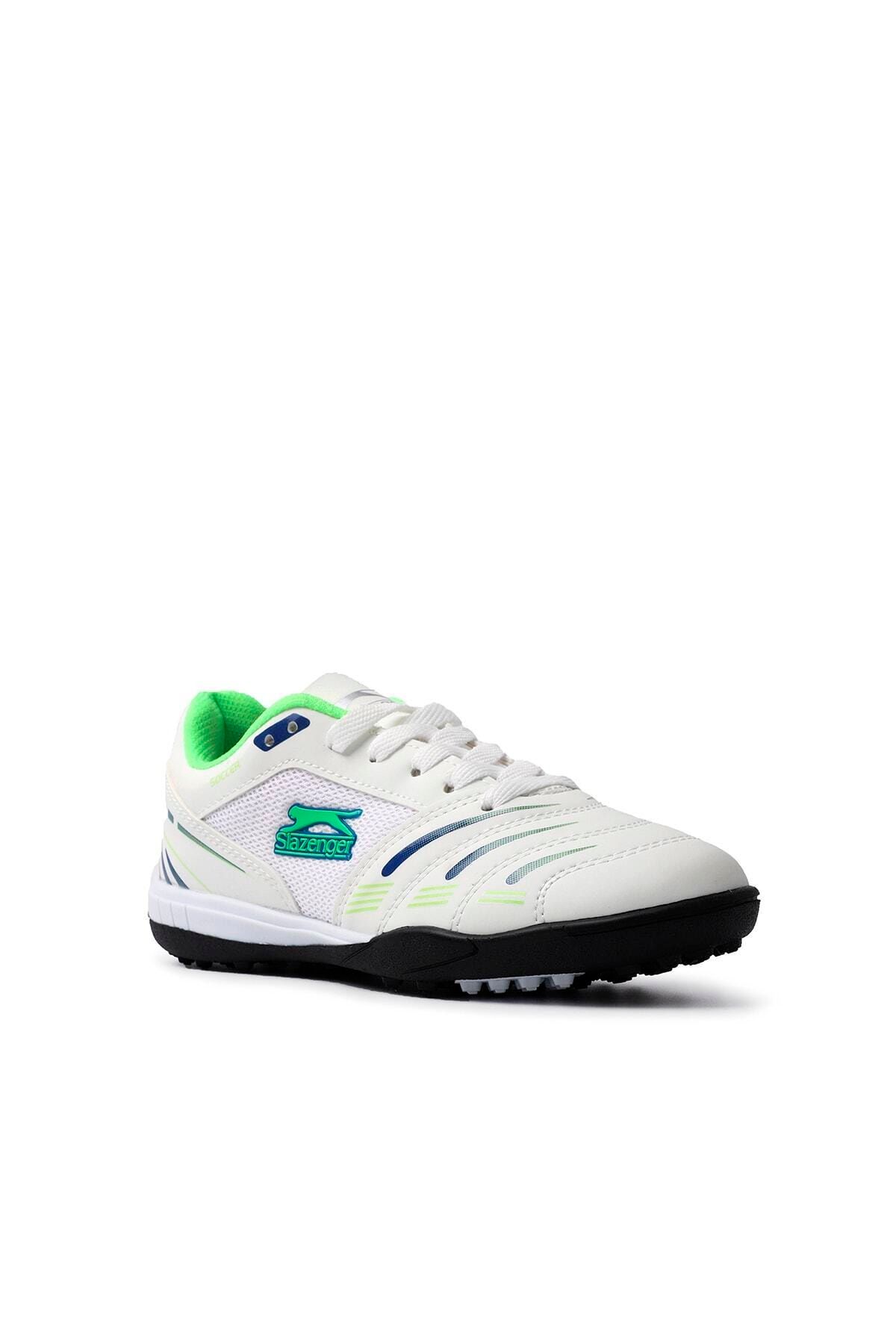 Slazenger Çocuk Beyaz Halı Saha Ayakkabı