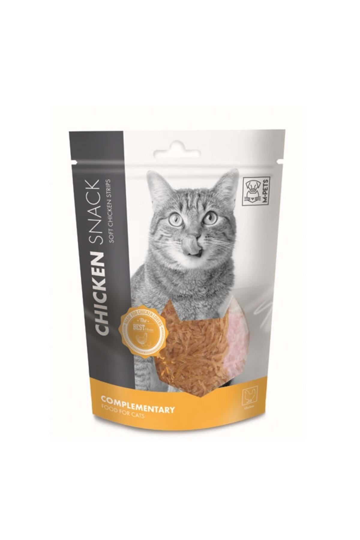 MPETS M Pets Yumuşak Tavuk Şeritleri Kedi Ödülü 80gr