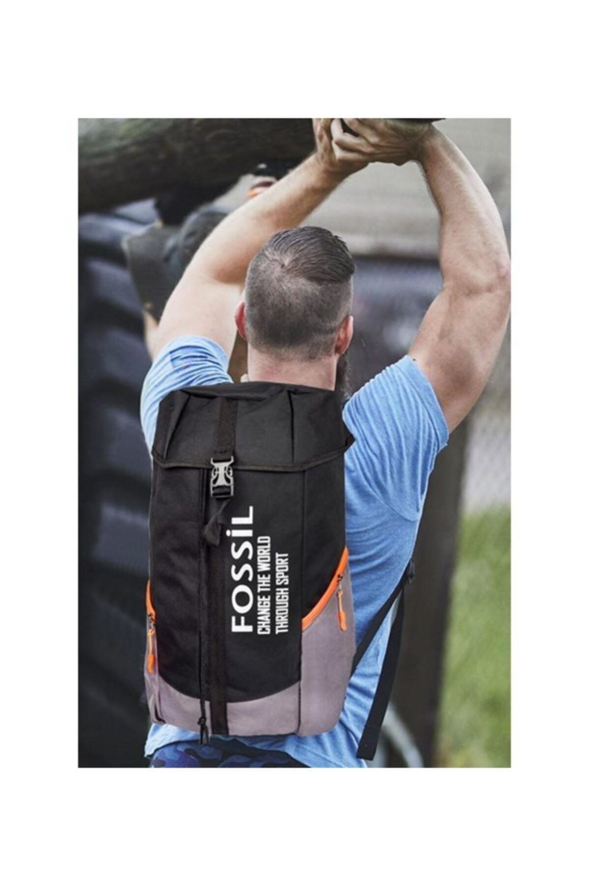 Fossil 50l Spor Ve Seyahat Sırt Çantası Gri