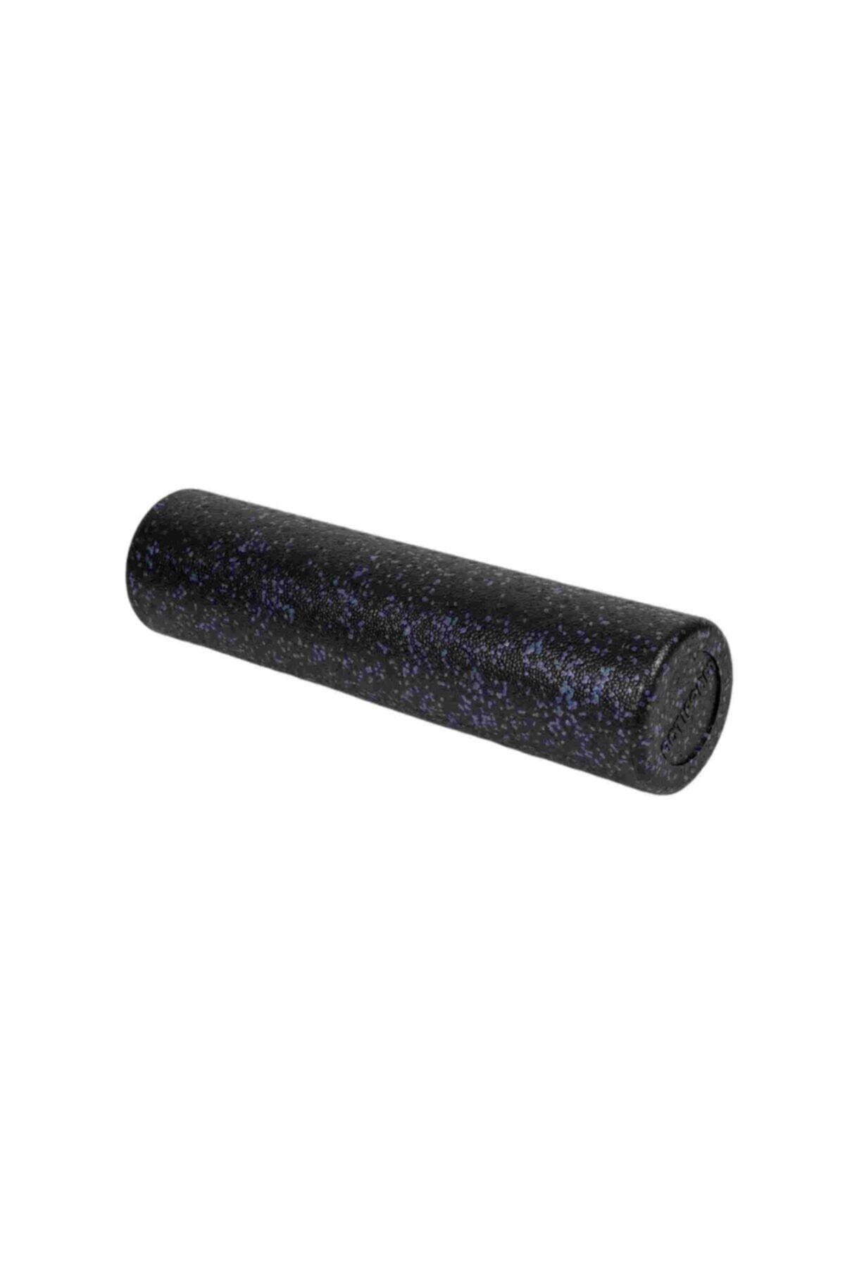 Actifoam Siyah-mavi Tırtıksız Pilates Yoga Silindir Egzersiz Masaj Rulosu 60 Cm