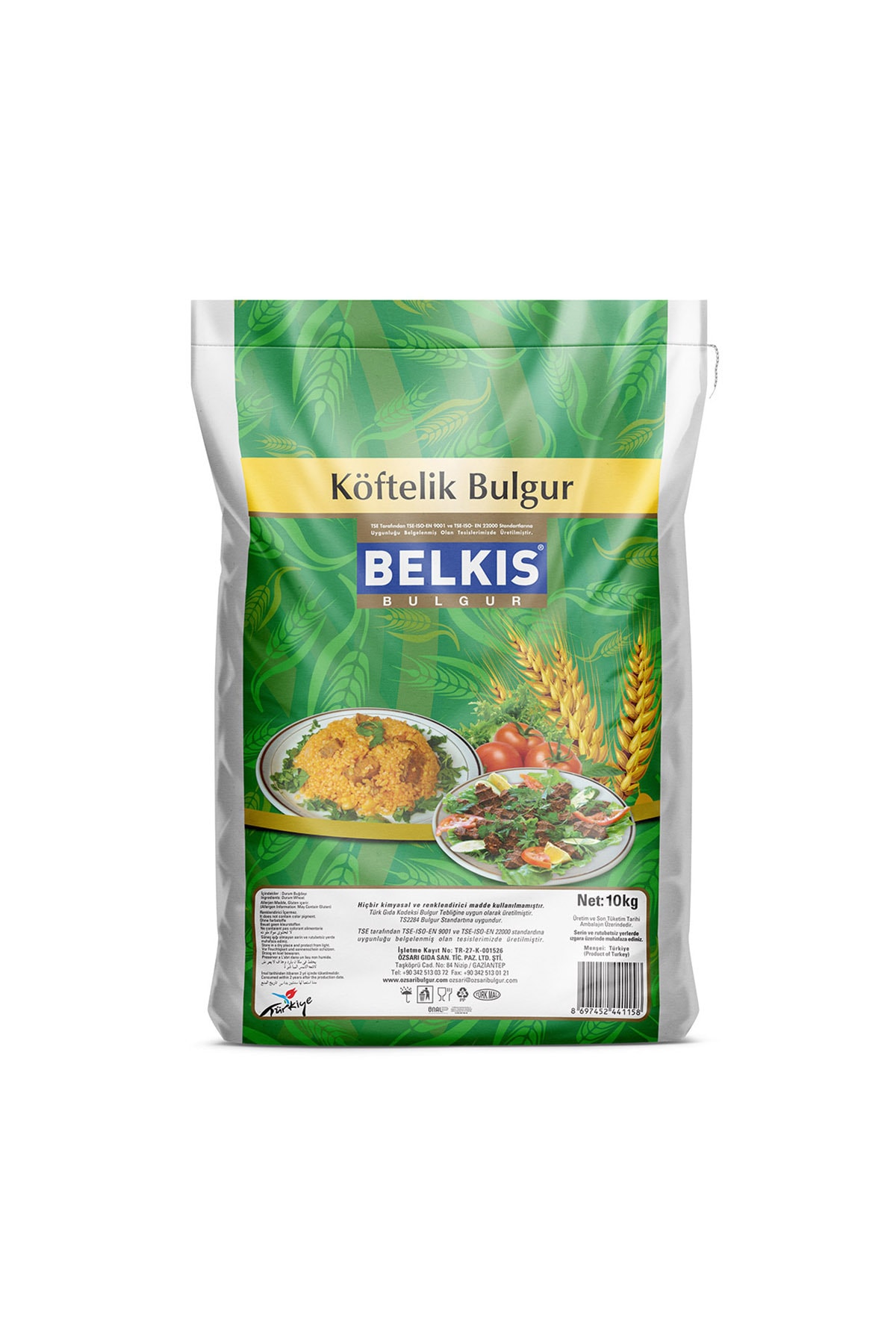 ÖZSARI Belkıs Köftelik Bulgur 10 Kg