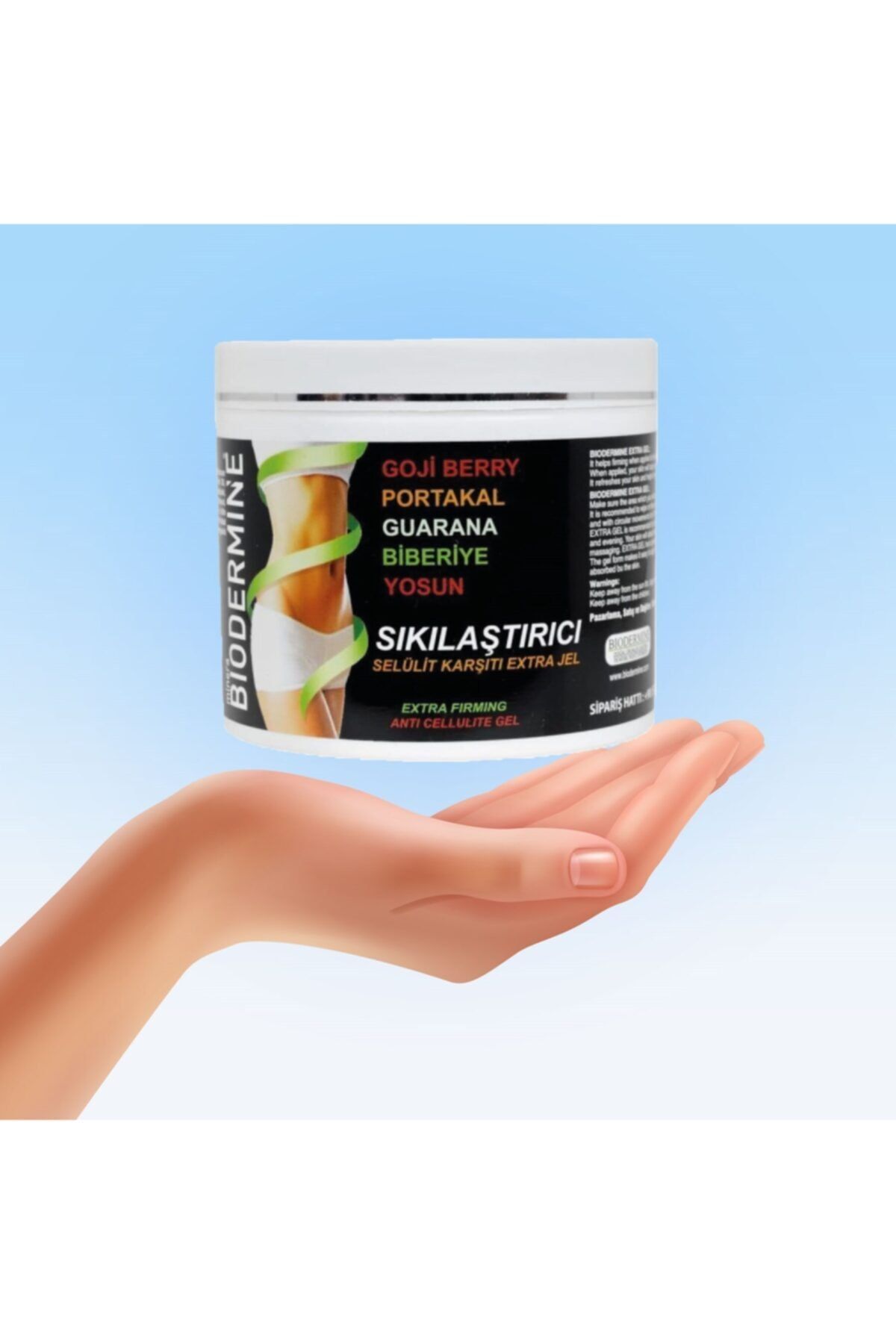 pazariz Biodermine Inceltici Sıkılaştırıcı Selülit Yakıcı Sıcak Jel 500 Gr