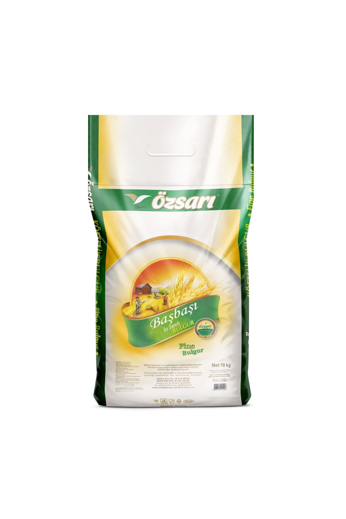 ÖZSARI Başbaşı (iri Pilavlık) Bulgur 10 Kg Çuval