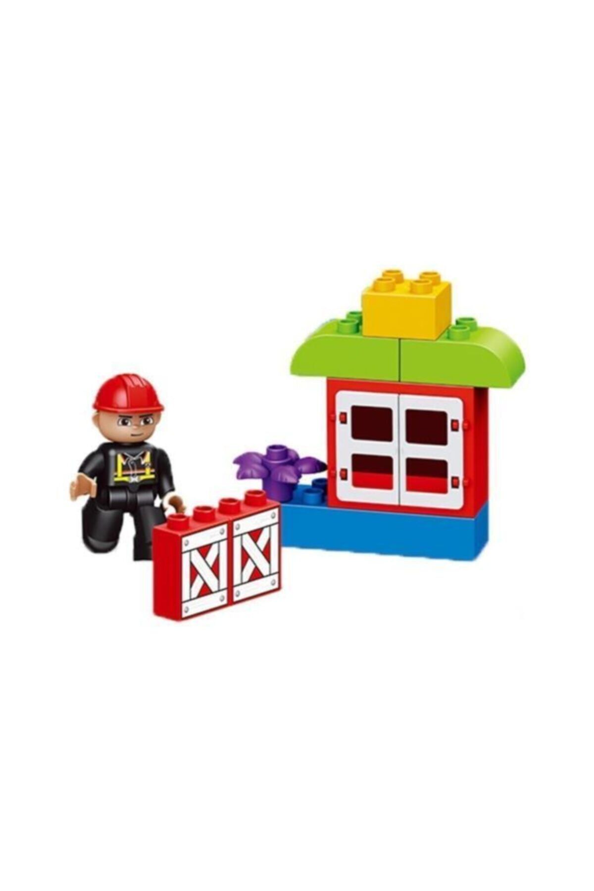 SmartFox - Figürlü Yapboz Bloklar - B-block Yapı Duplo Seti C2305