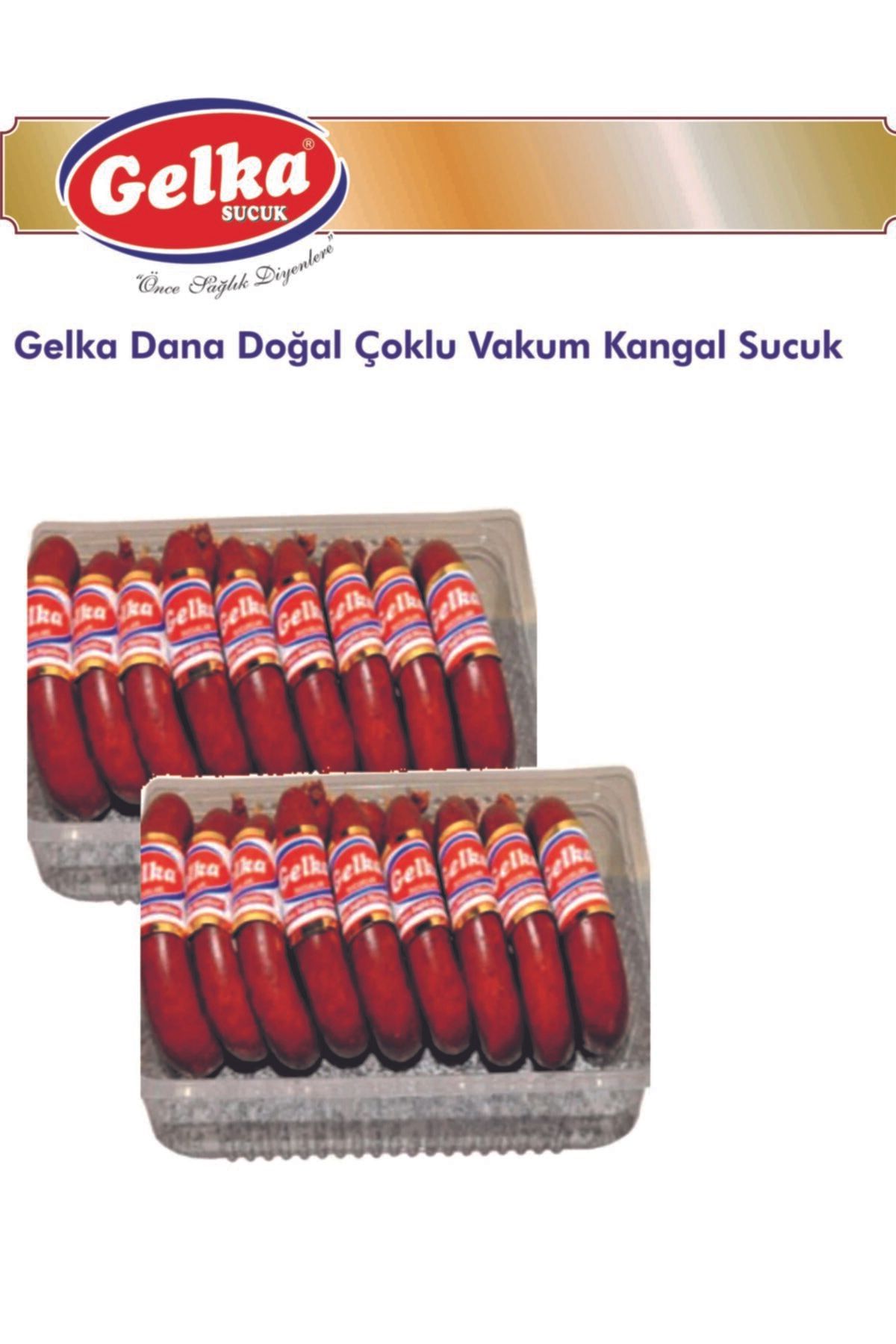 Gelka Sucuk Gelka Dana Doğal Çoklu Vakum Kangal Sucuk