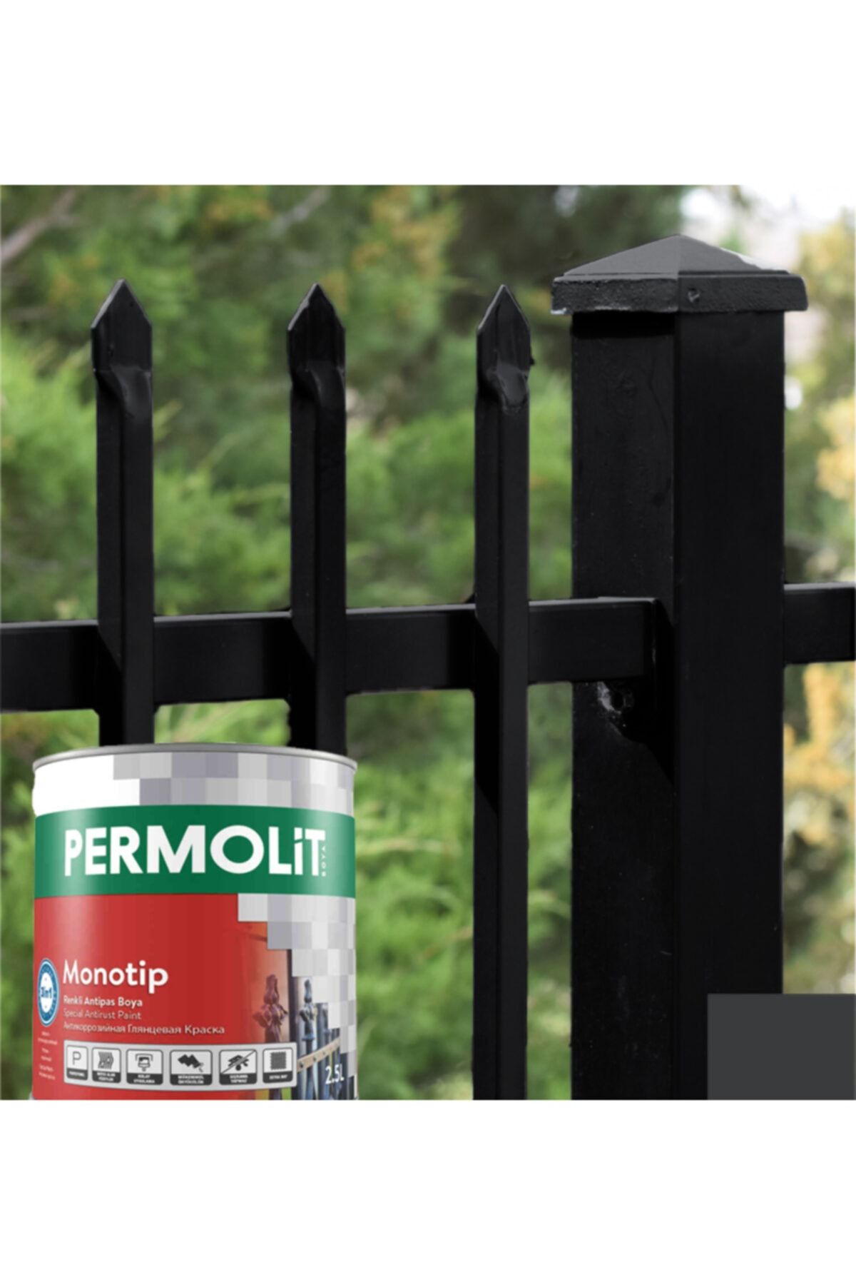 permolit monotip renkli antipas boya siyah 0 75 l fiyati yorumlari trendyol