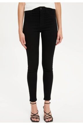 DeFacto Anna Y&uuml;ksek Bel Super Skinny Fit Jean Pantolon