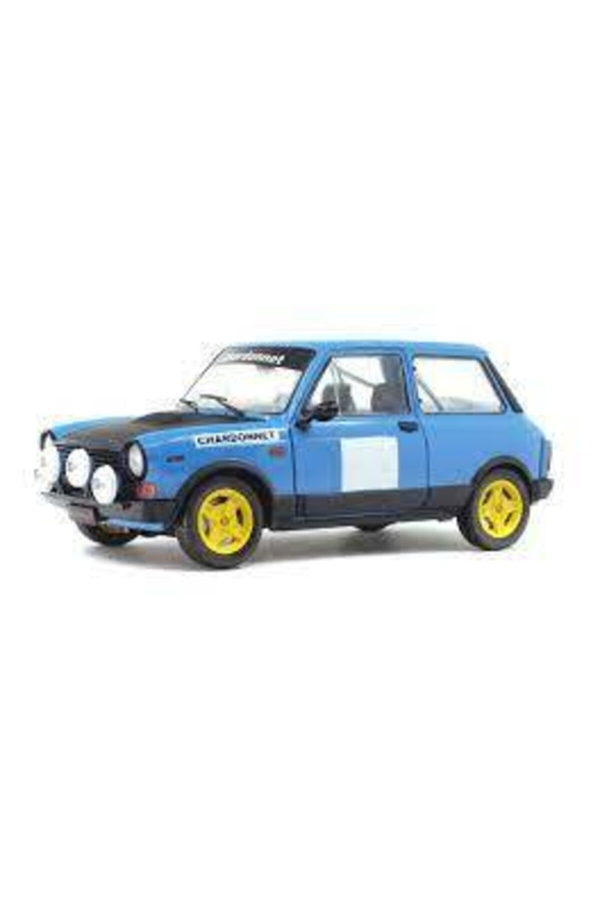 Solido 1/18 1980 Autobianchi A112 Abarth Chardonnet Diecast Model Araba