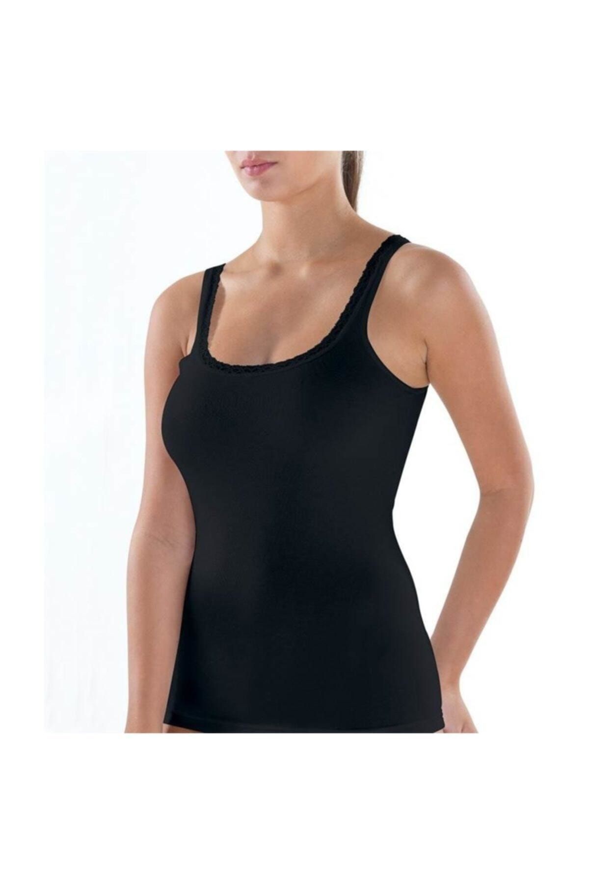Blackspade Kadın Atlet Comfort Elegance 1364 - Siyah