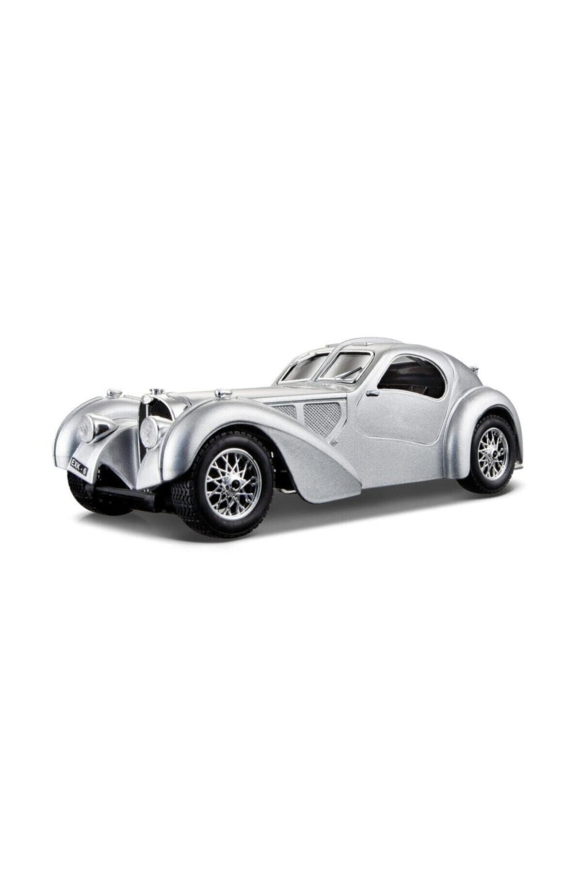 Burago 1/24 Ölçek Bugatti Atlantic 1936 Model Klasik Araba