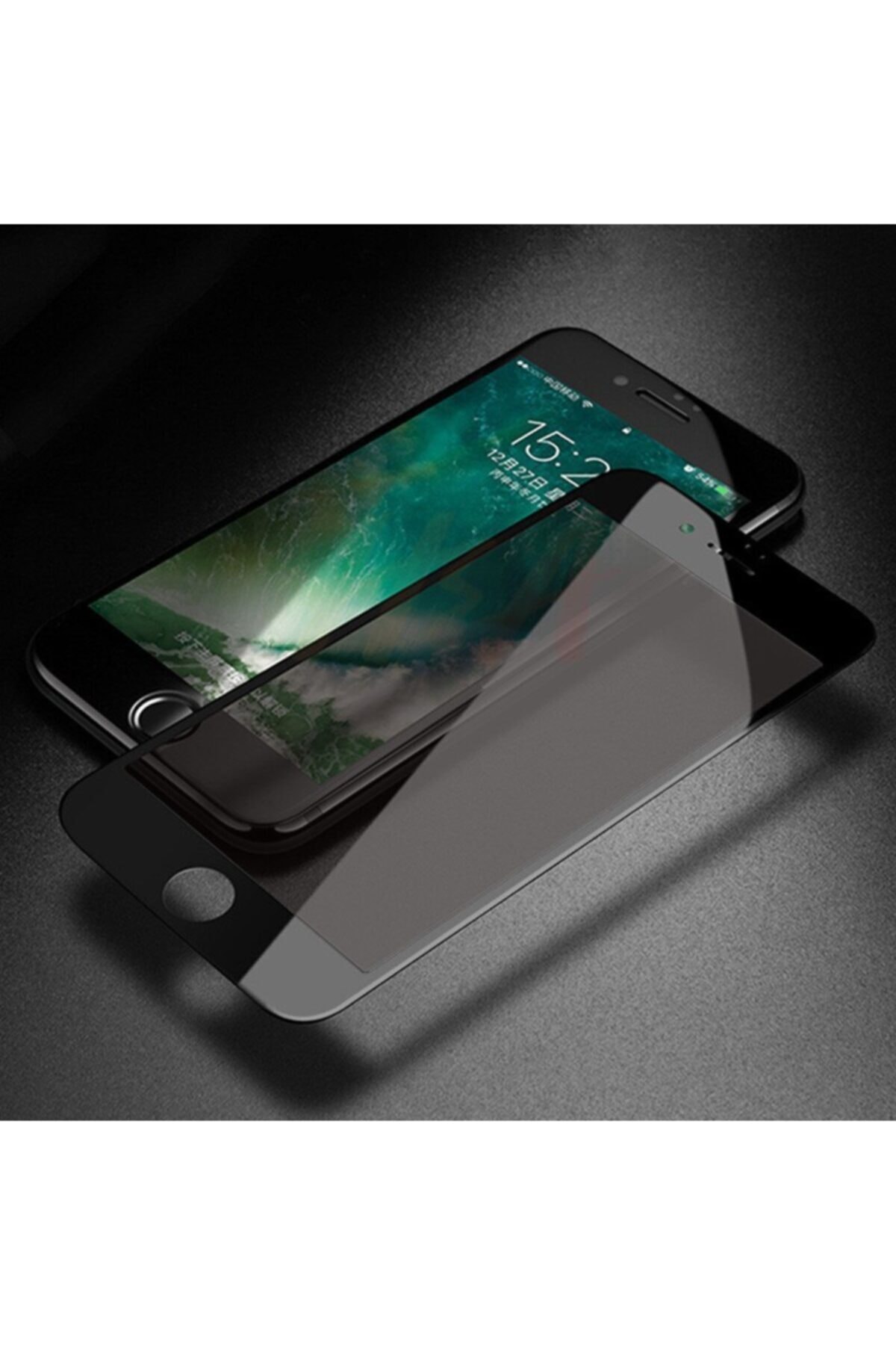 Go Aksesuar Iphone 6/6s Uyumlu Siyah Tam Kaplayan 9d Koruma Camı