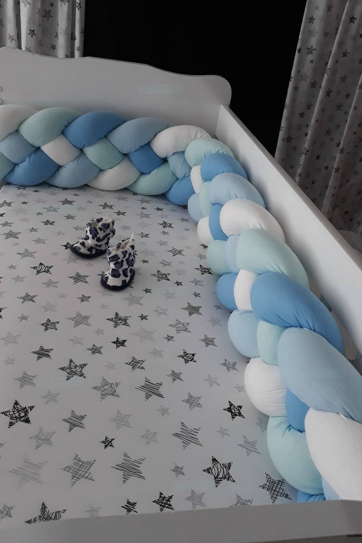 HUZURLUBEBEKLER Örgü Koruma 440 Cm 4 Lü Örgü