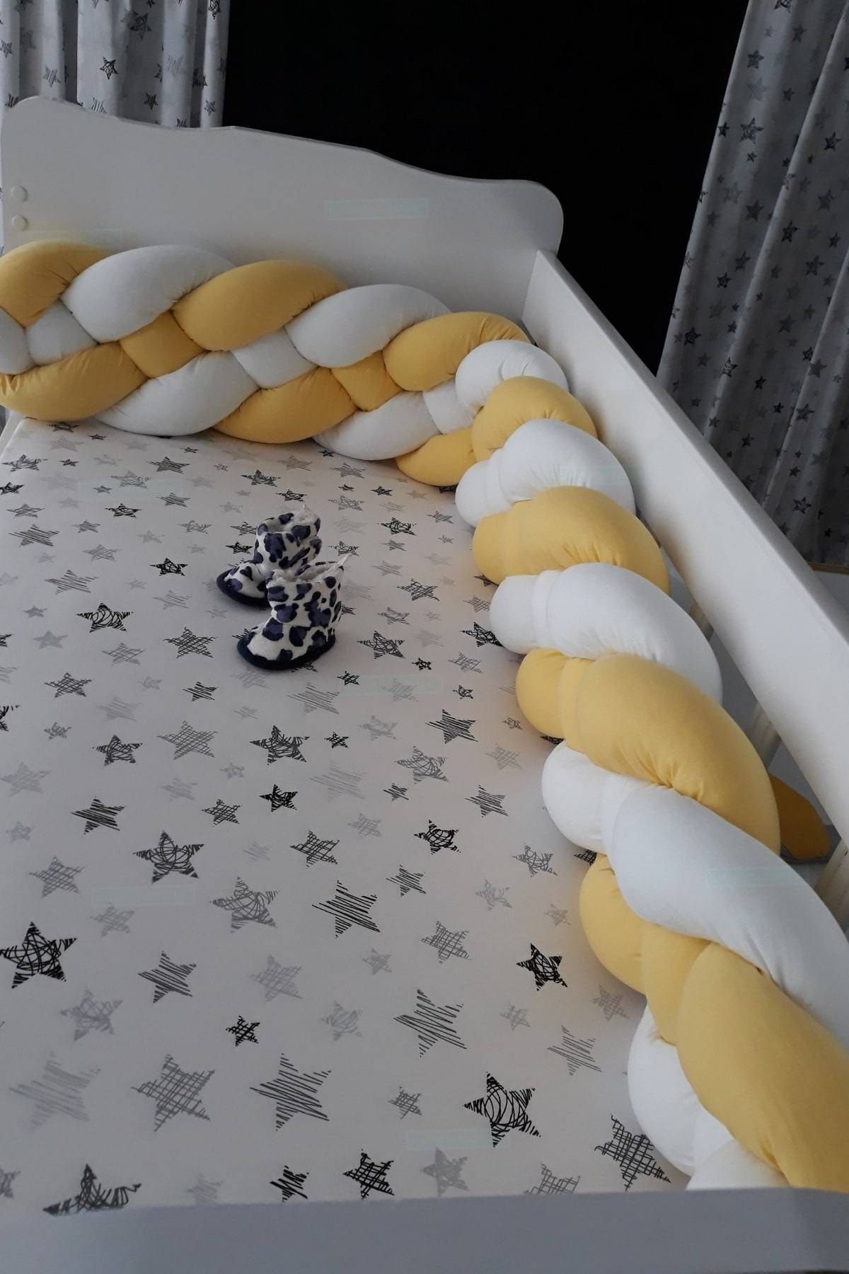 HUZURLUBEBEKLER Örgü Koruma 500 Cm Yatak Bariyeri