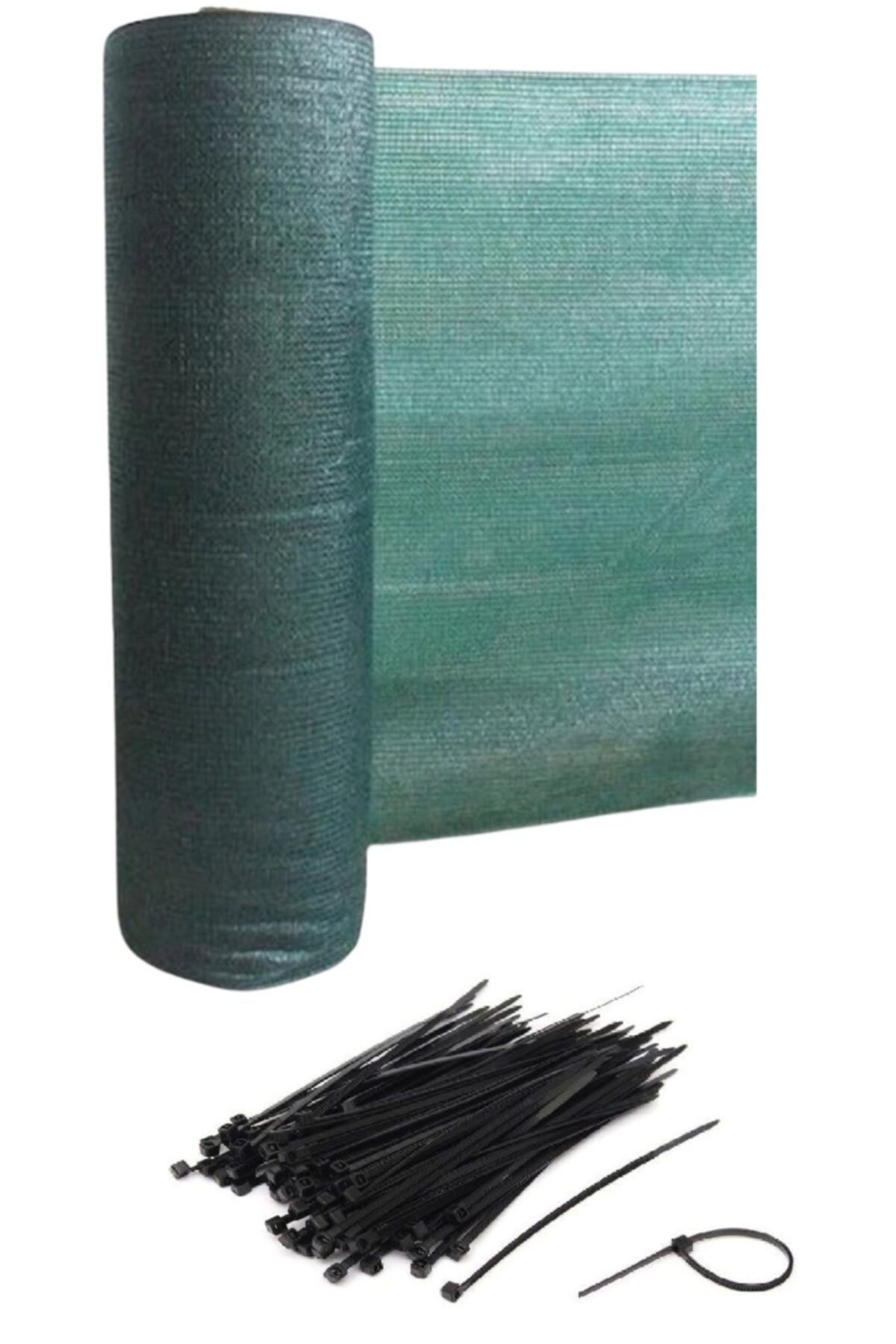 Edoplast Gölgelik File  Örtüsü Bağlama Kelepçeli 1,5x85 Metre %75 Çit