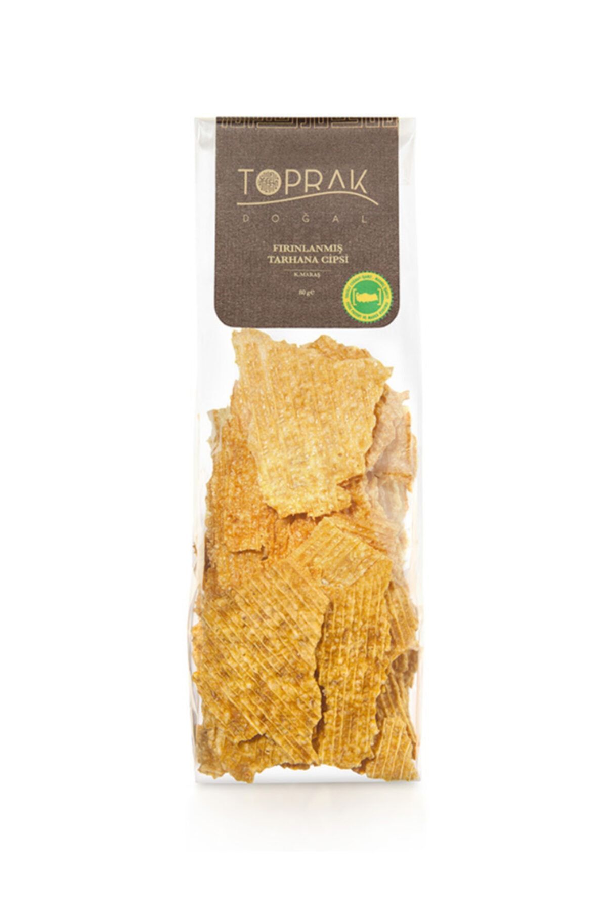 Toprak Doğal Fırınlanmış Tarhana Cipsi 80 G K.maraş