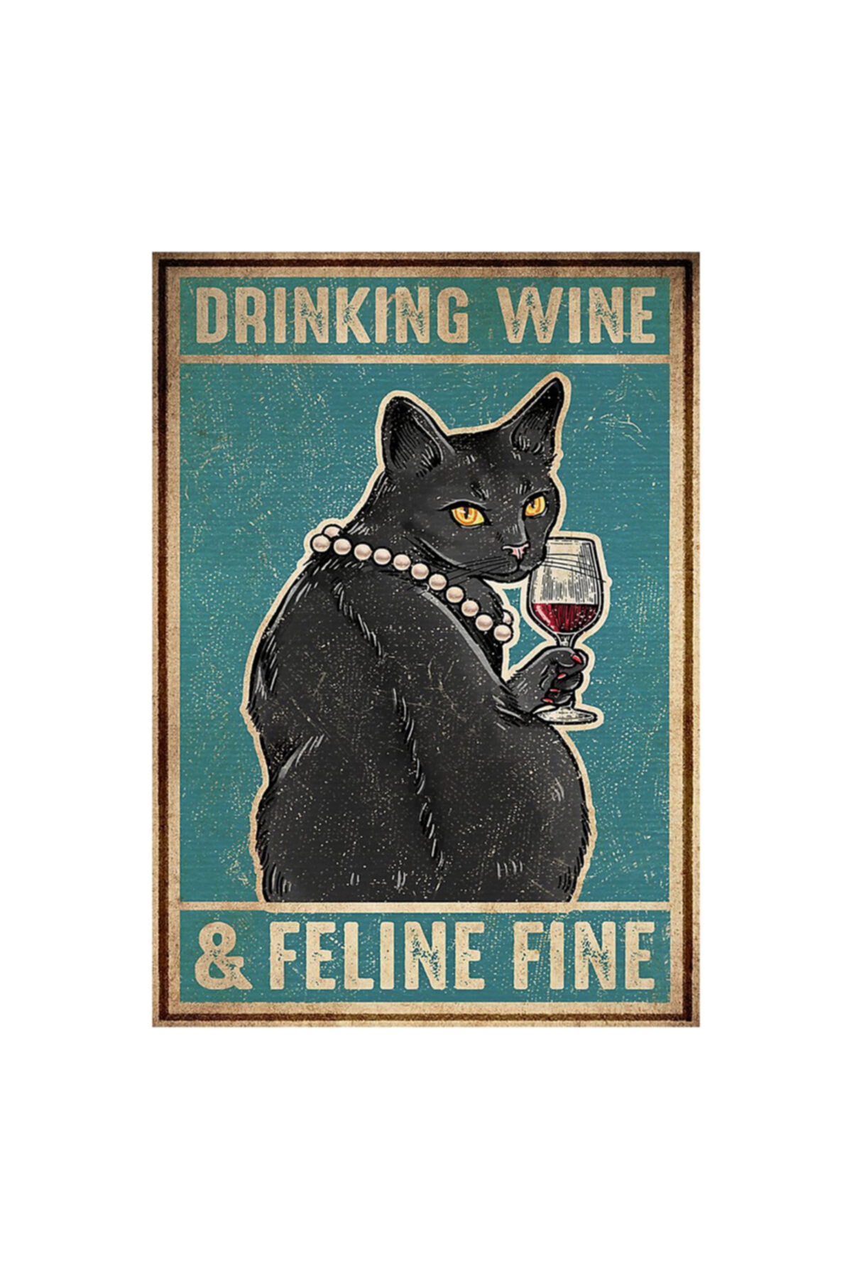 Vera Buzdolabı Poster Magnet Kedi Figürü (a3 Boyutunda 30cm*42cm)