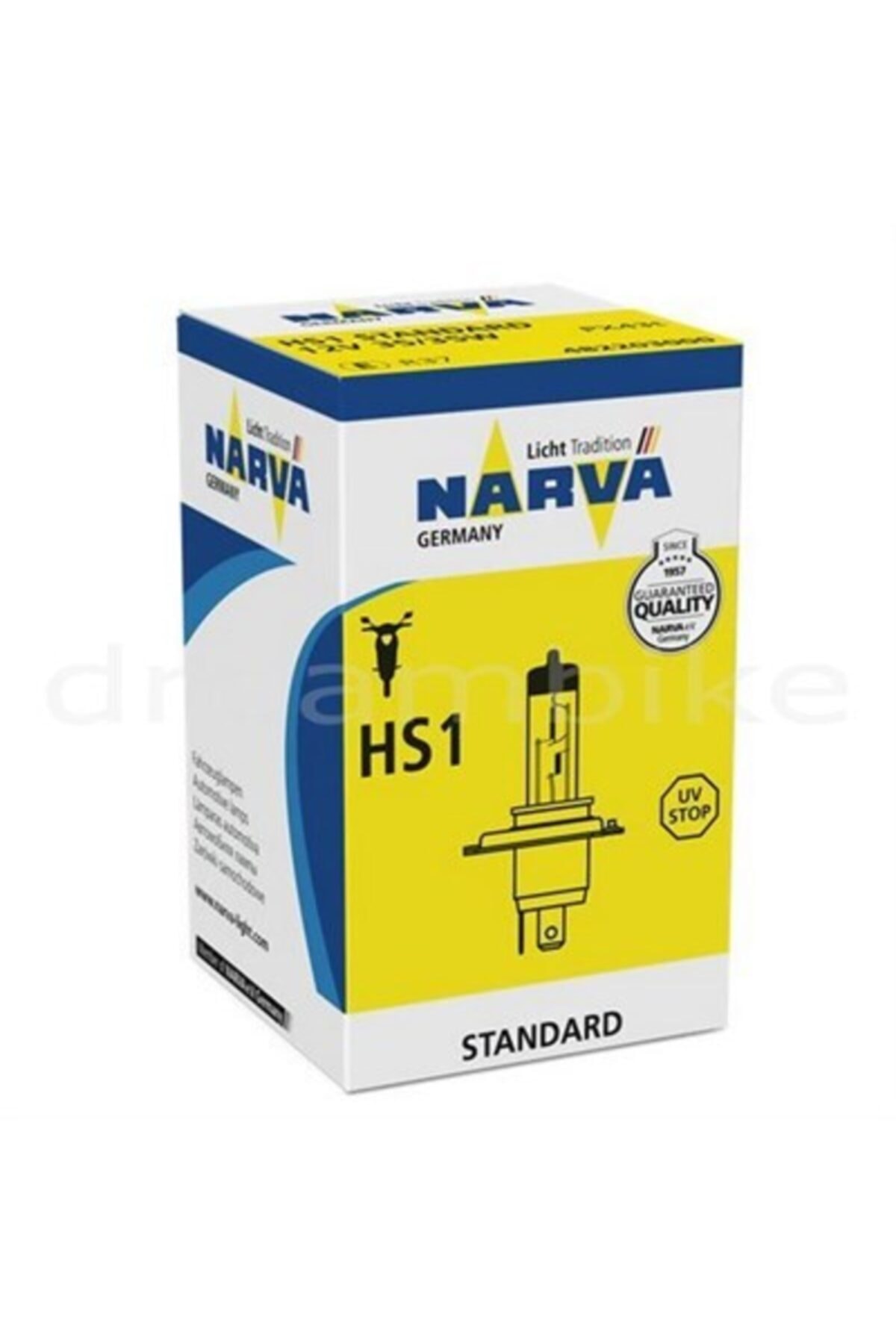 Narva HS1 Motosiklet Ampulü 12V 35/35W (PX43t)