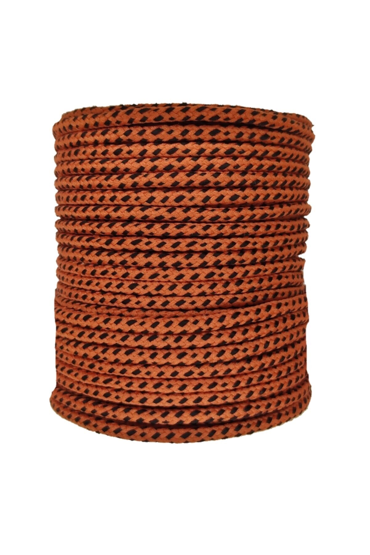 NZF TİCARET Paracord Paraşut Ipi 2 Mm Turuncu Siyah Renkli (8 METRE FİYATIDIR)