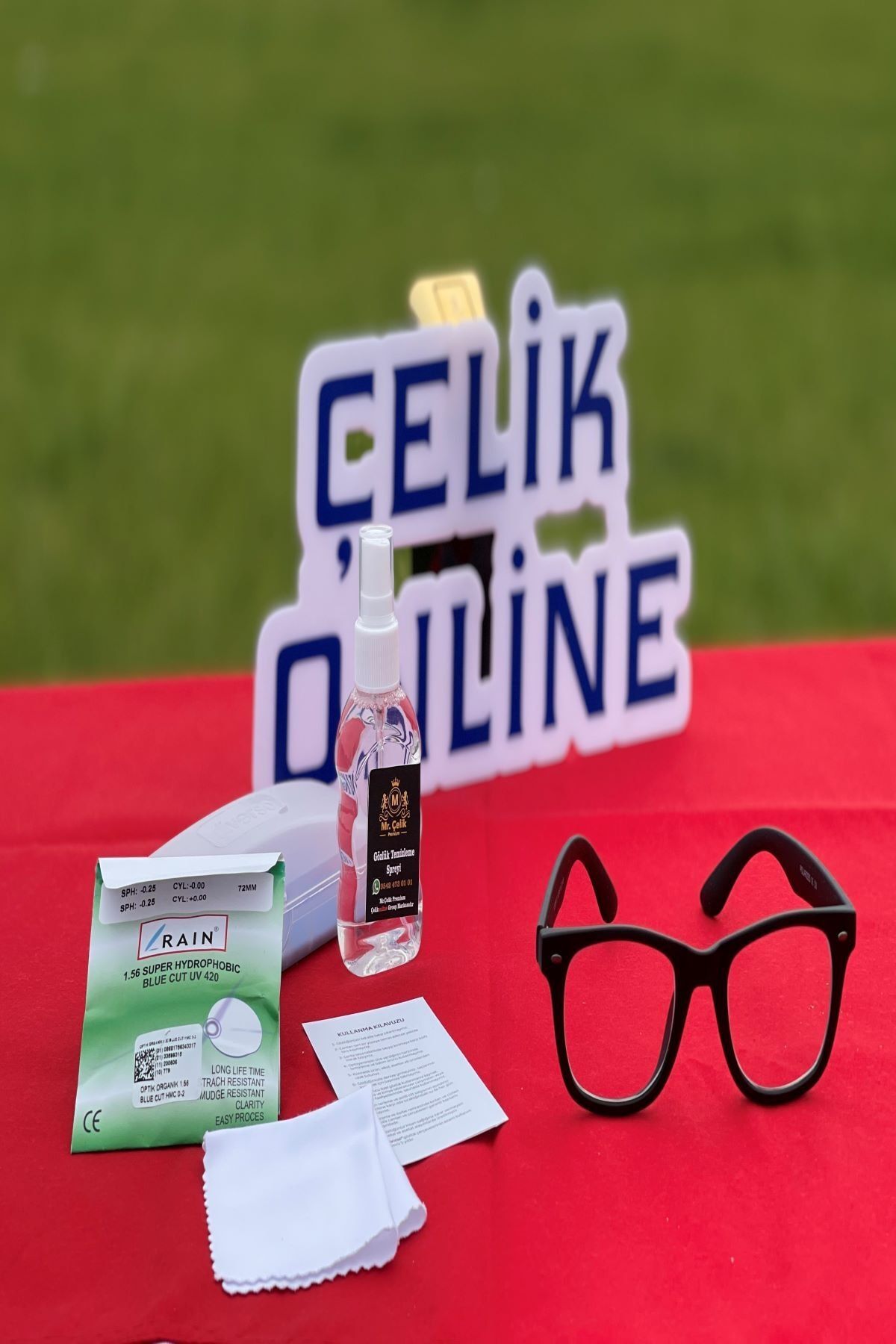 ÇELİKONLİNE Unisex Bilgisayar Ekran Gözlüğü  Siyah Çerçeve
