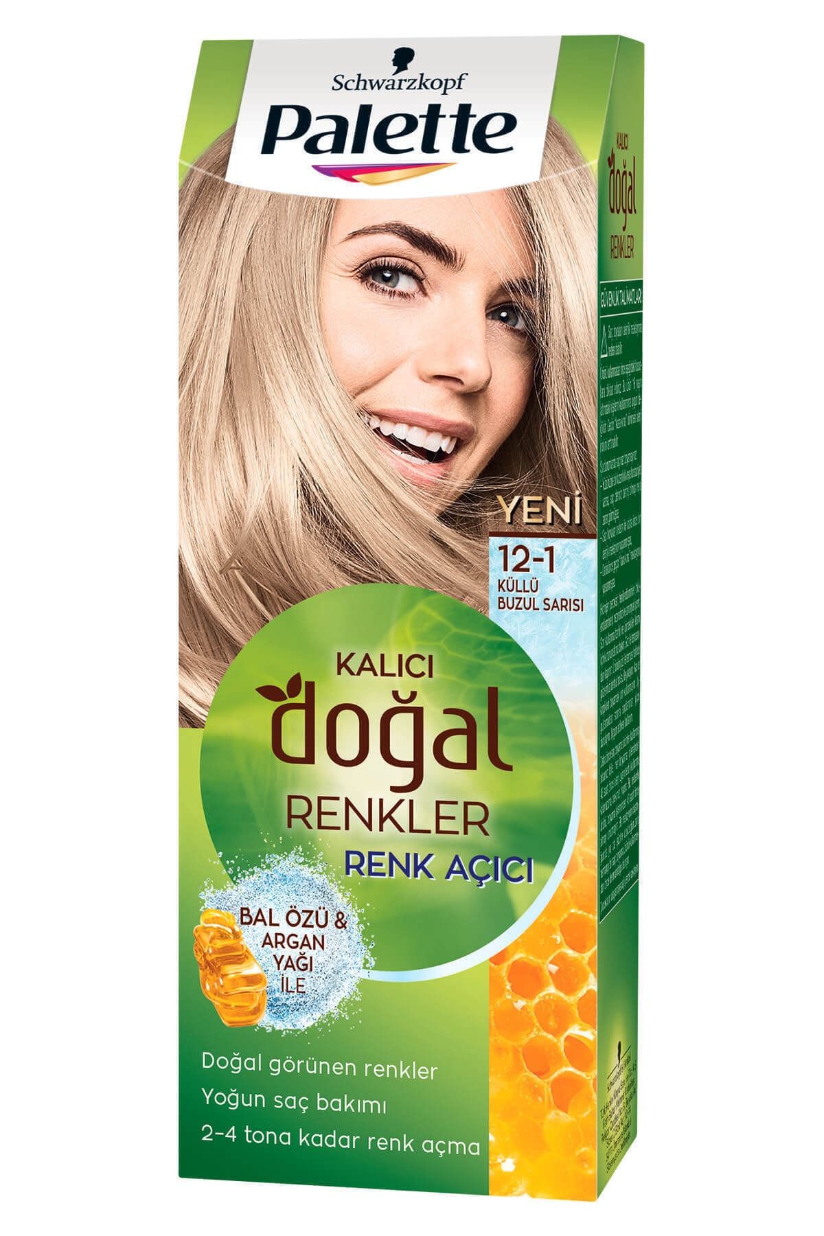 palette kalici dogal renkler 12 1 kullu buzul sarisi fiyati yorumlari trendyol