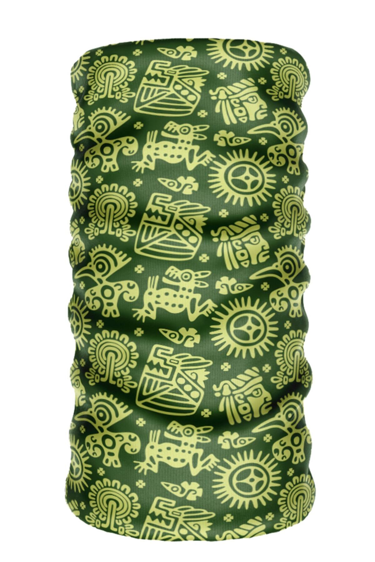 eTaktik ® Debuff Collar Ethnic Maya Symbol Buff Boyunluk Bandana Balaklava