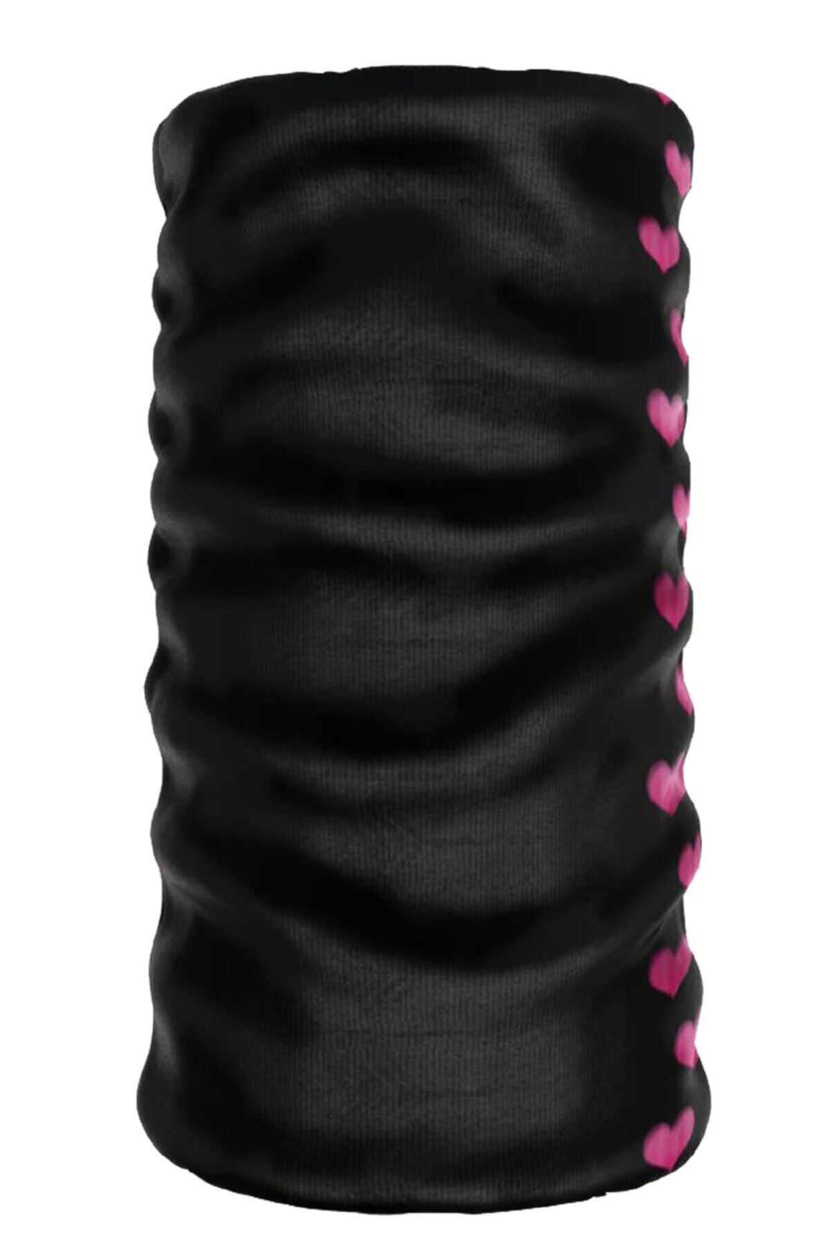 eTaktik ® Debuff Collar Kalp Desenli Buff Boyunluk Bandana Balaklava
