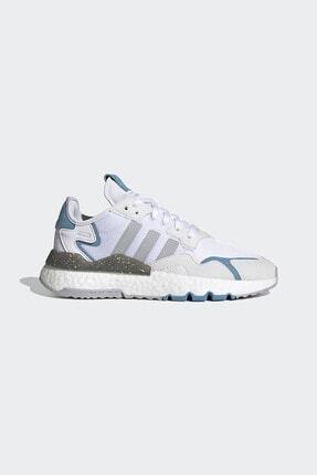 Kadın Beyaz Gri Günlük Spor Ayakkabı Nite Jogger W Fx6904 Image 0