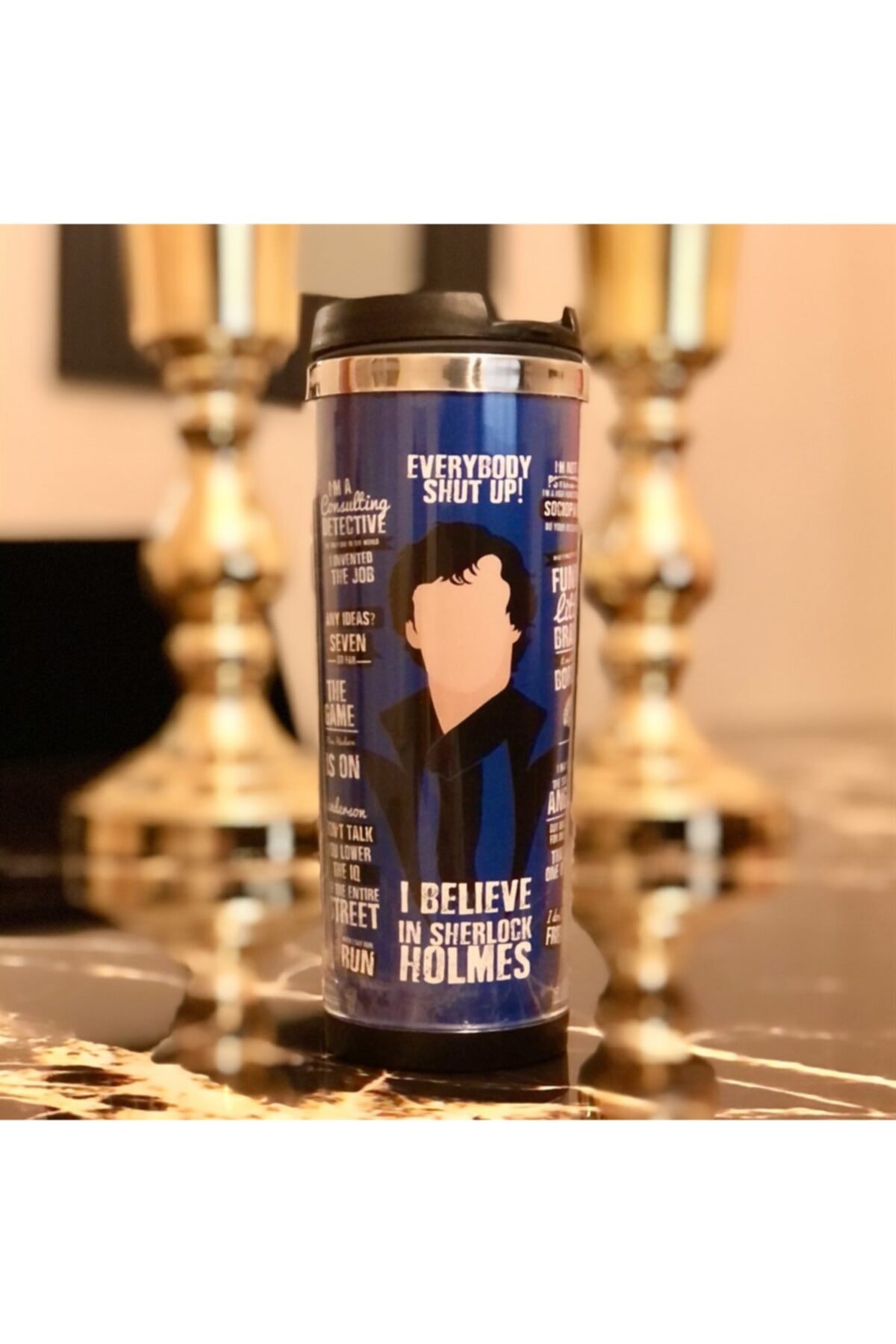 Revello Sherlock Holmes Tasarımlı 400 Ml Mug Bardak