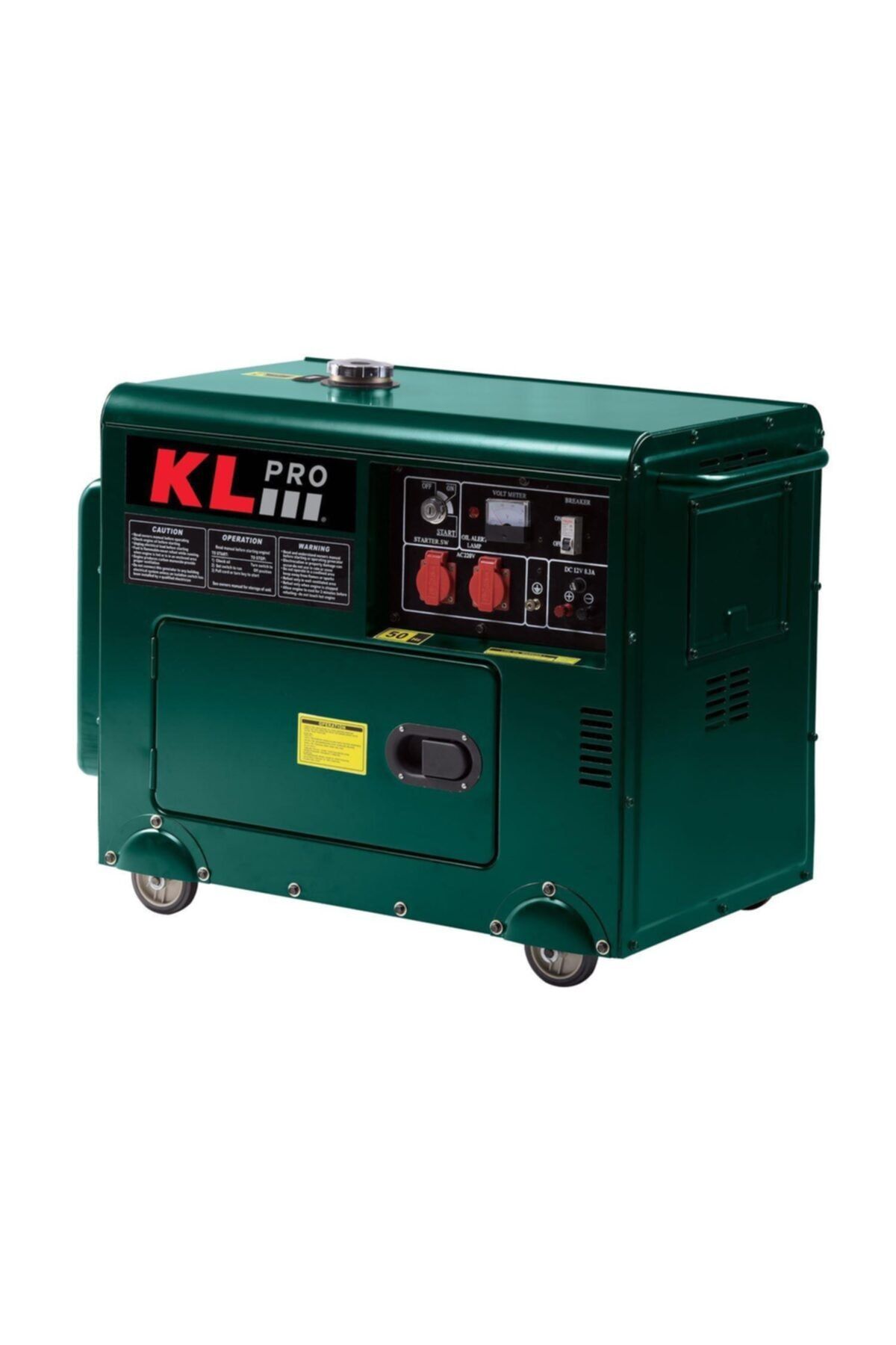 KLPRO Klj5gf-lde 13hp 4.8kva Monofaze Sessiz Benzinli Profesyonel Jeneratör