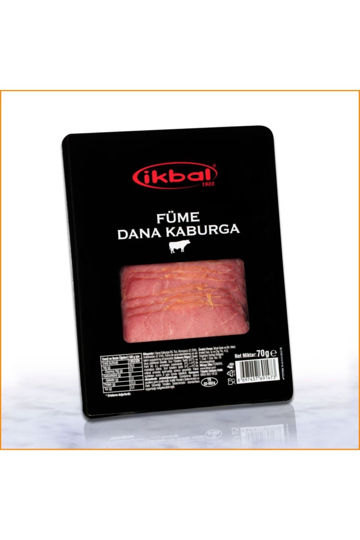 İkbal Füme Kaburga Et 500 Gr
