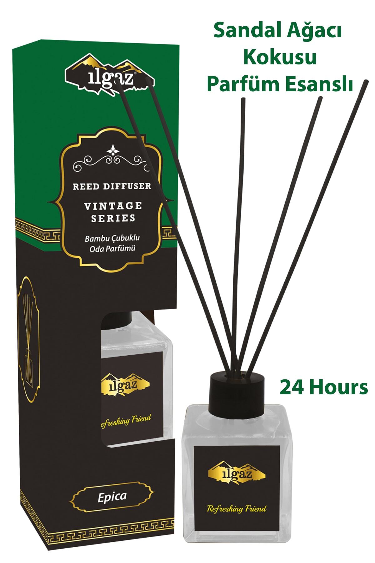 ILGAZ Vıntage Series Epica 100 ml Bambu Çubuklu Oda Kokusu