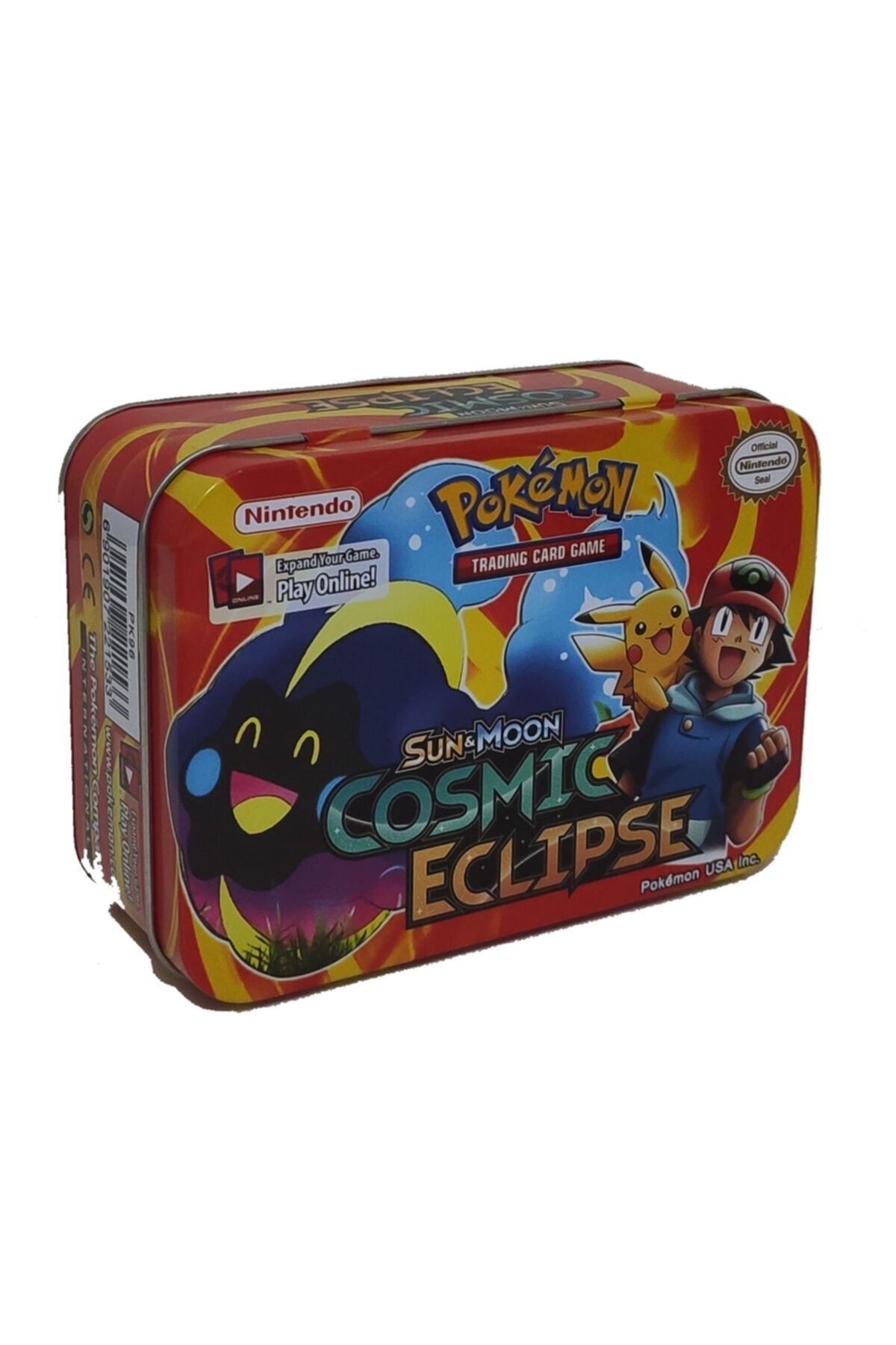 elife Es96a Pokemon Go Sun & Moon Cosmic Eclipse Metal Kutulu Eğitmen Oyuncu Oyun Kartı 62 Kart