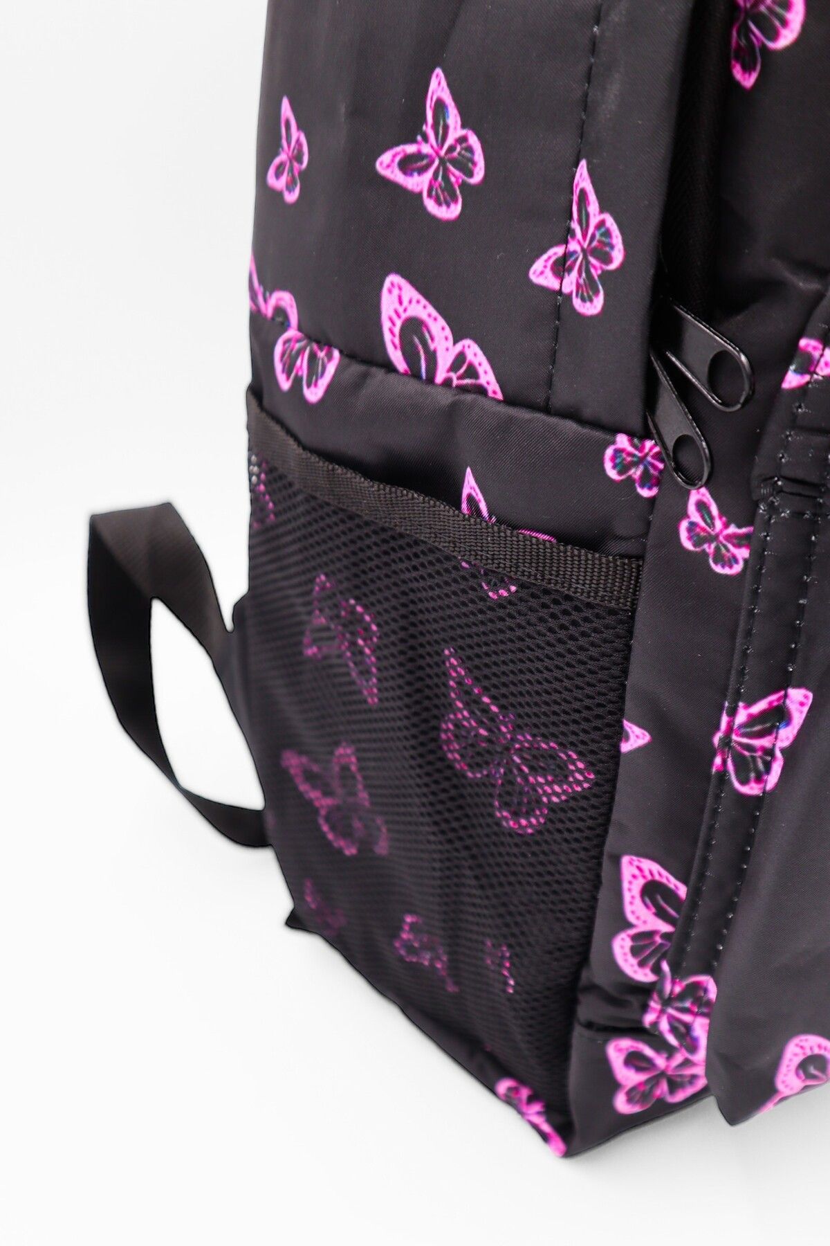 Black butterfly backpack deals