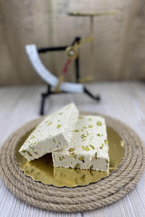 Antep Fıstıklı Tahin Helvası (blok) 1000 Gr Image 0
