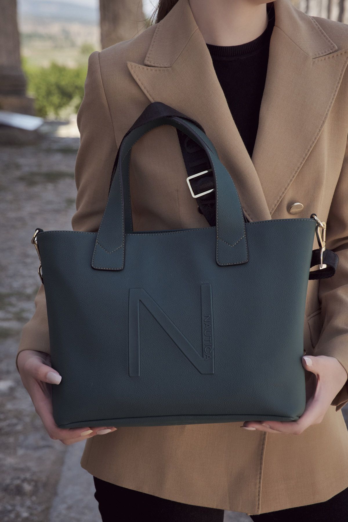 Nautica Petrol Women s Shoulder Bag Cn5023t Trendyol