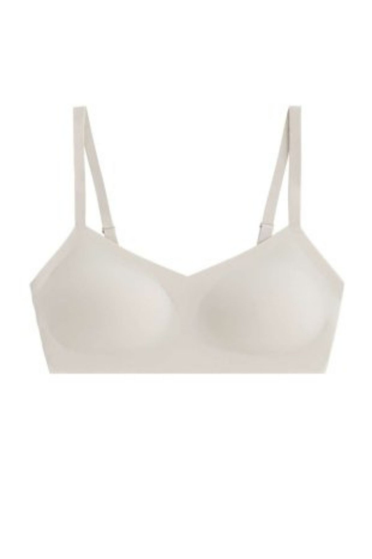 Invisible laser-cut bra top