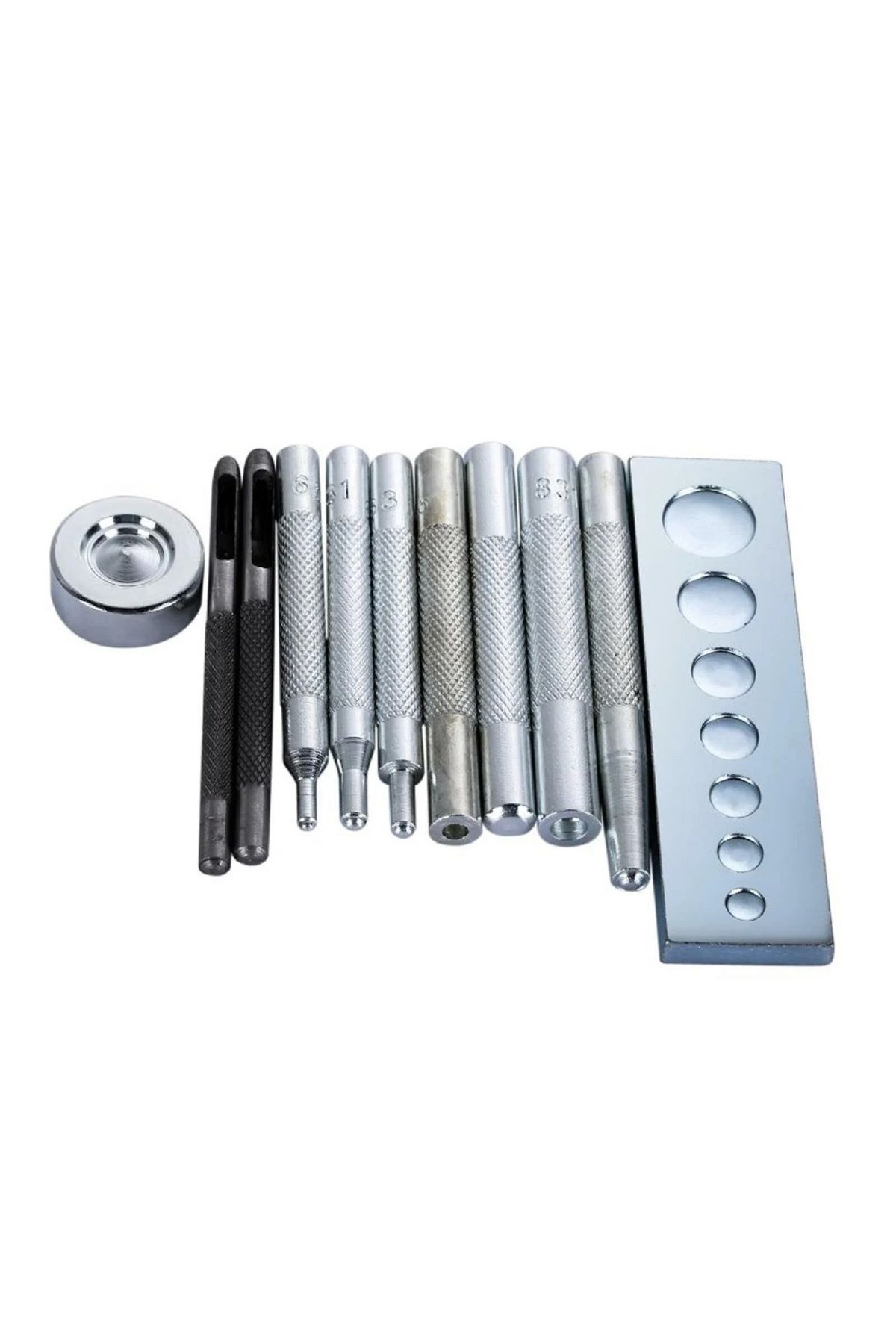 Leather punch discount and rivet set