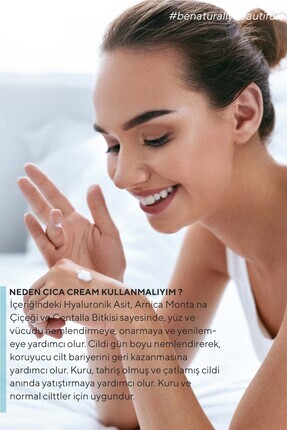 Yoğun Onarıcı ve Nemlendirici Bariyer Koruyucu Madecassoside Özlü Cica Krem 50 ml Image 4