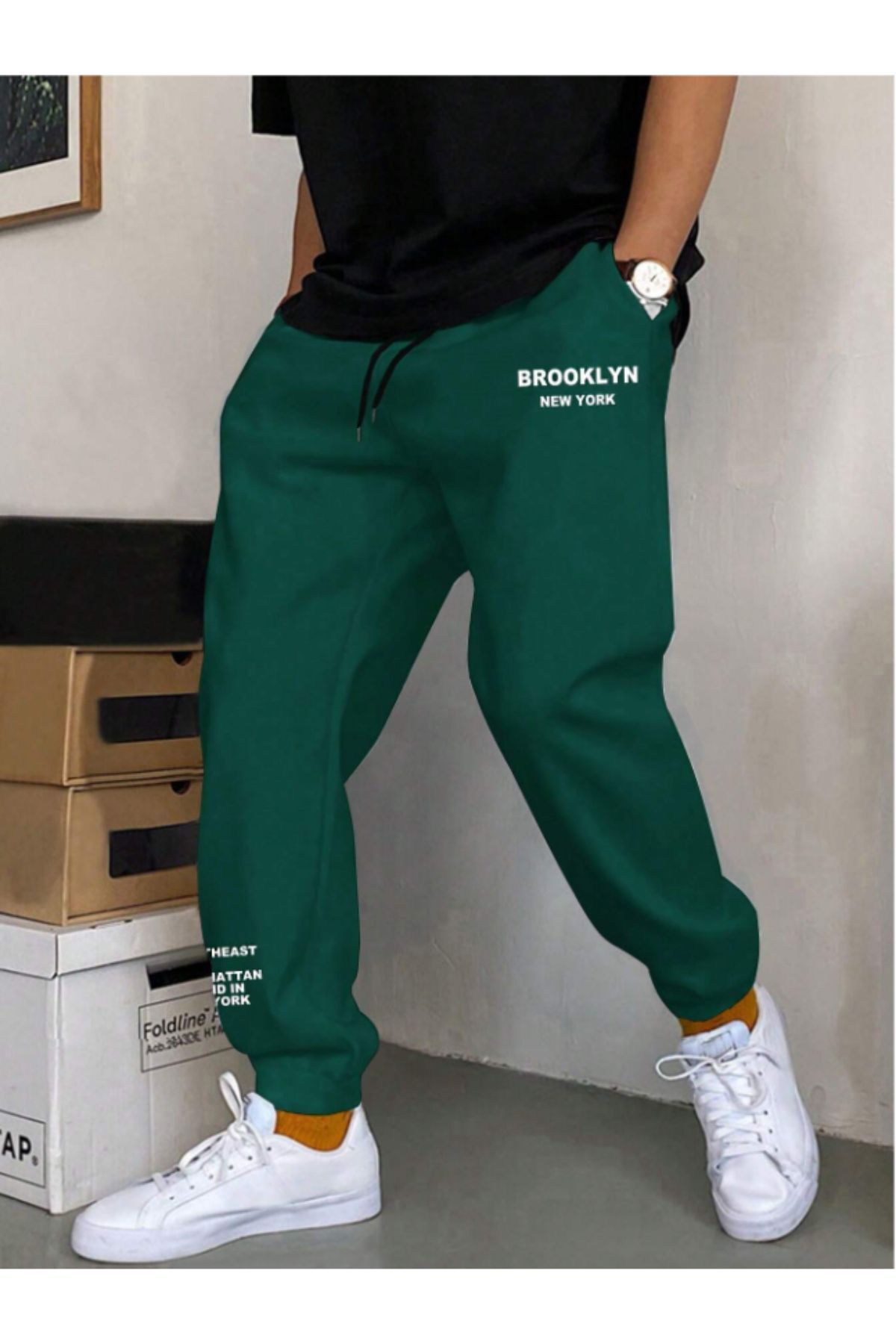 Green sweatsuit mens sales