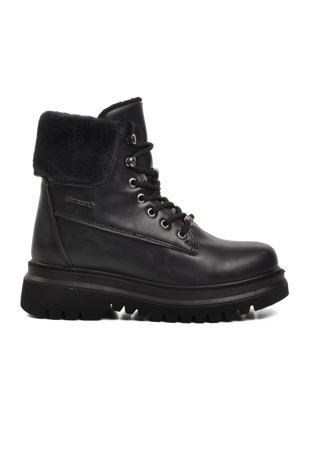 Pierre Cardin Pc 52435 Black Women S Boots With Fleece Inside