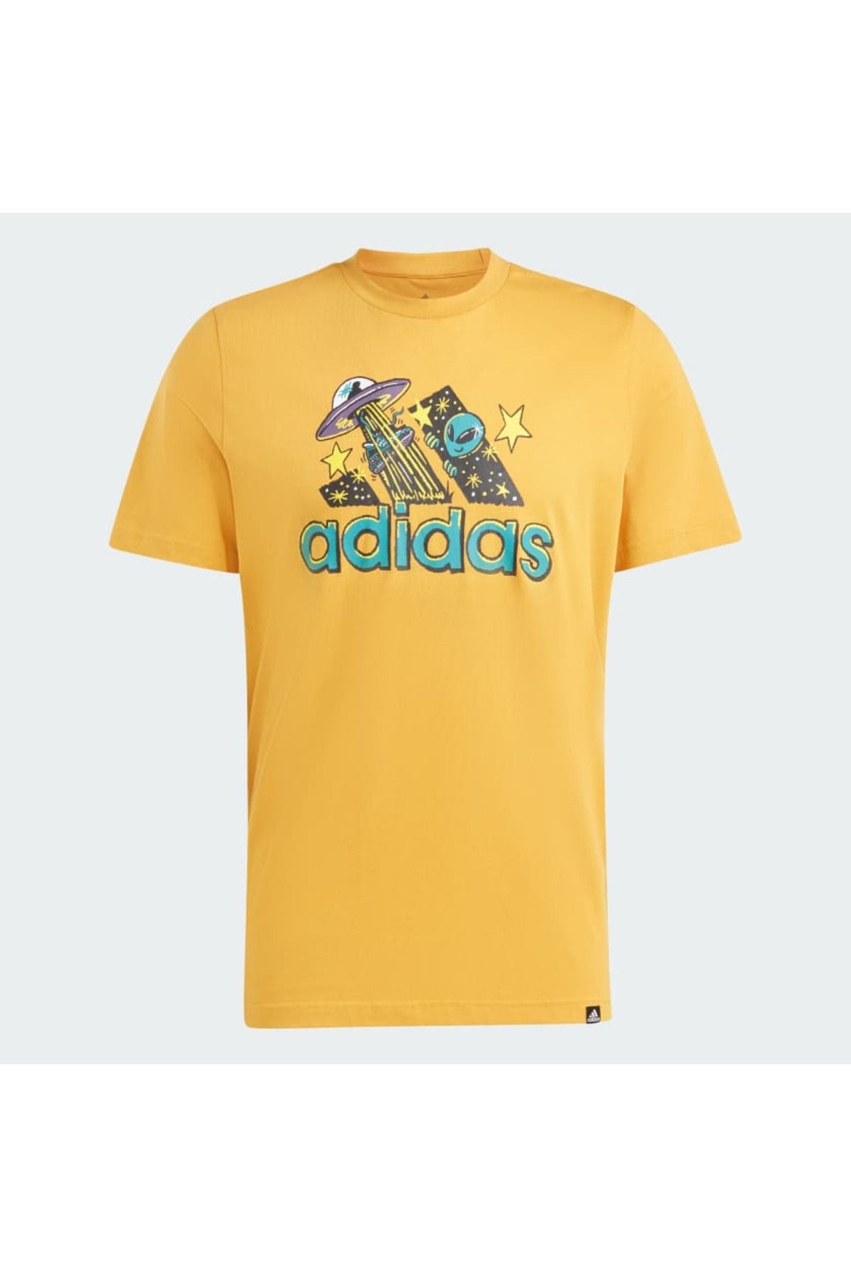 Yellow adidas t shirt sales